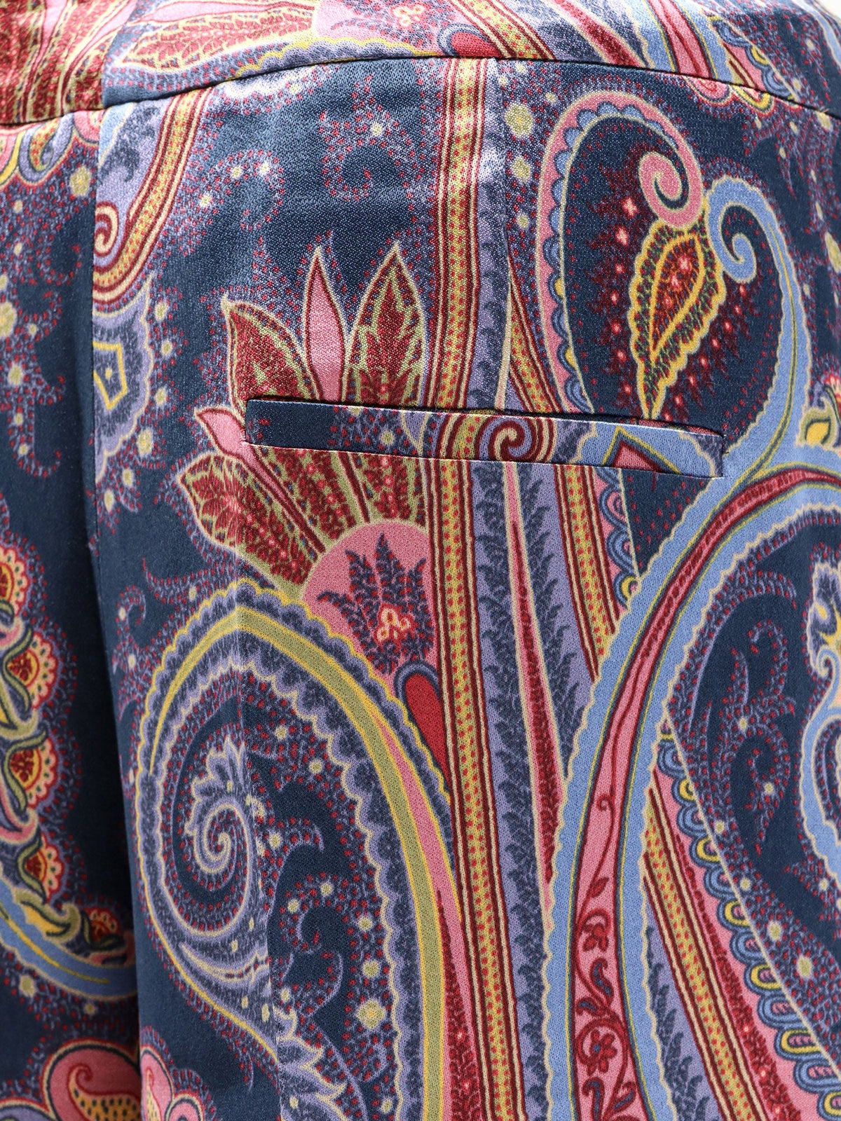 Etro Women Wide-Leg Trousers With Paisley Pattern ETRO
