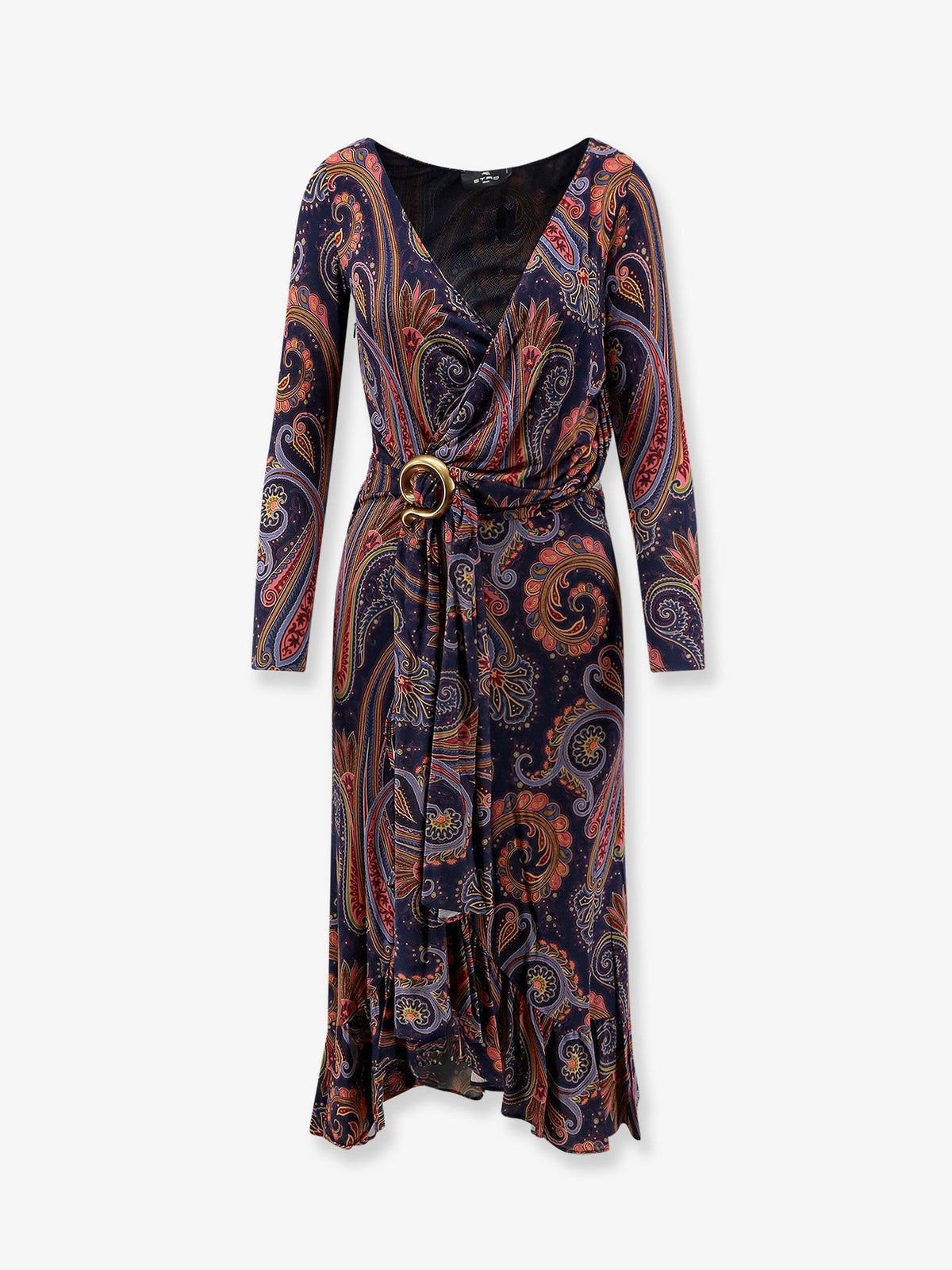 Etro Women Stretch Viscose Dress With Iconic Pattern ETRO