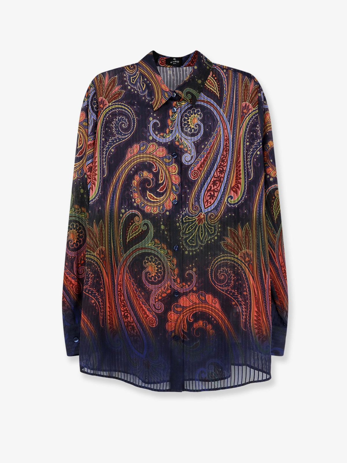 Etro Women Shirt With Paisley Multicolor Print ETRO