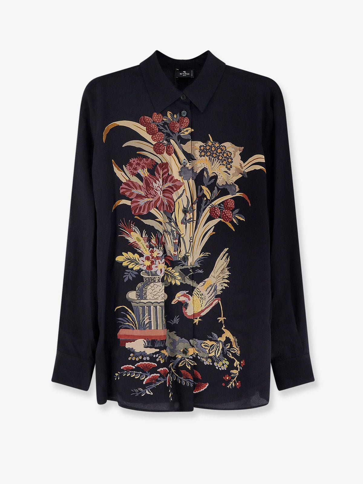 Etro Women Silk Shirt With Frontal Print ETRO
