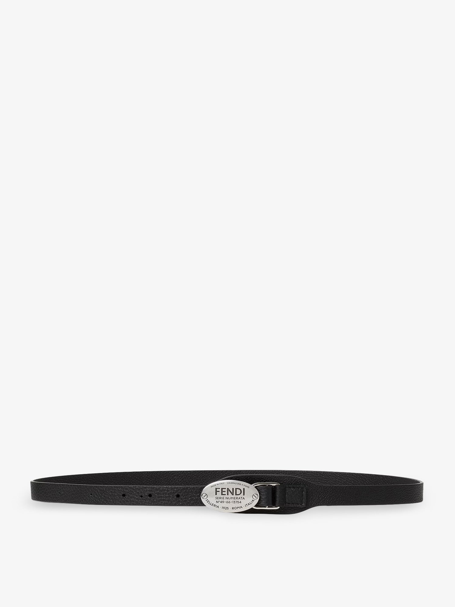Fendi Men Selleria Lather Belt FENDI