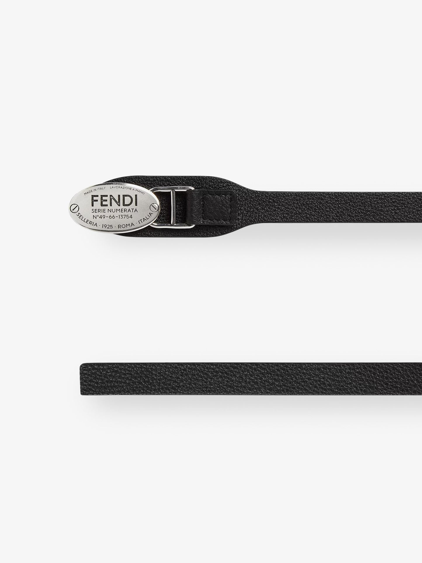 Fendi Men Selleria Lather Belt FENDI