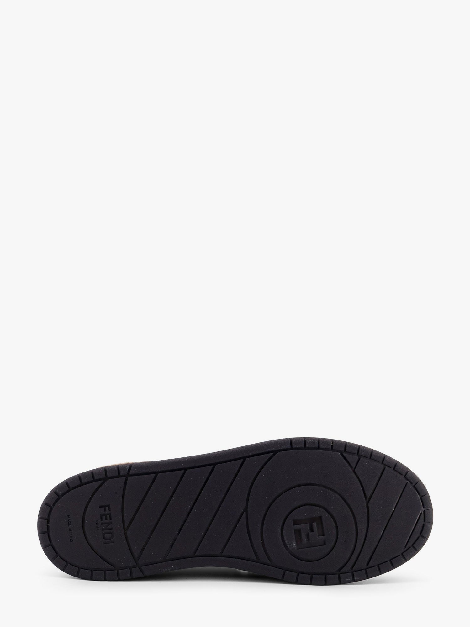 Fendi Men Fendi Match Ff Jacquard And Suede Sneakers FENDI