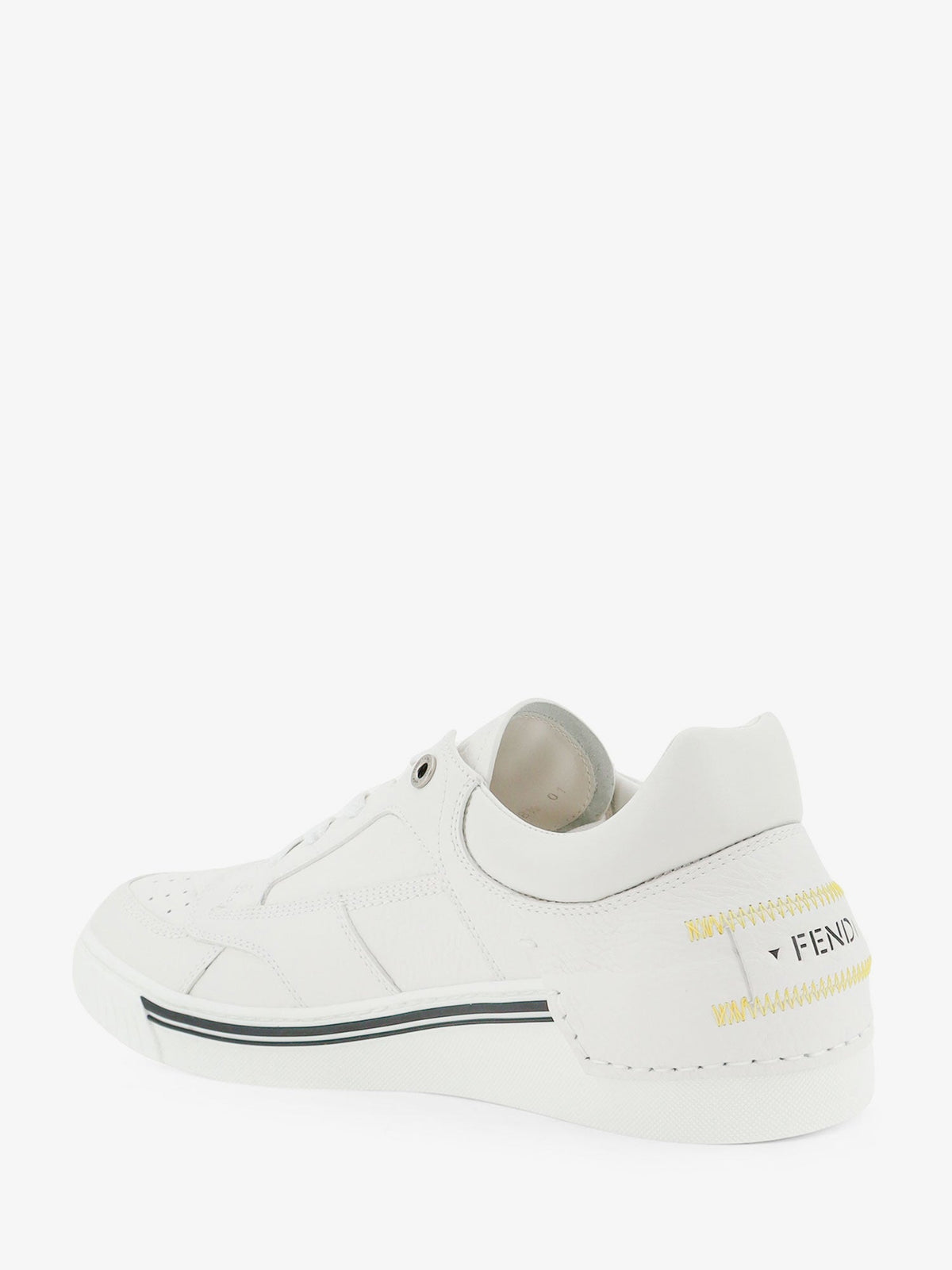 Fendi Men Fender Leather Sneakers FENDI