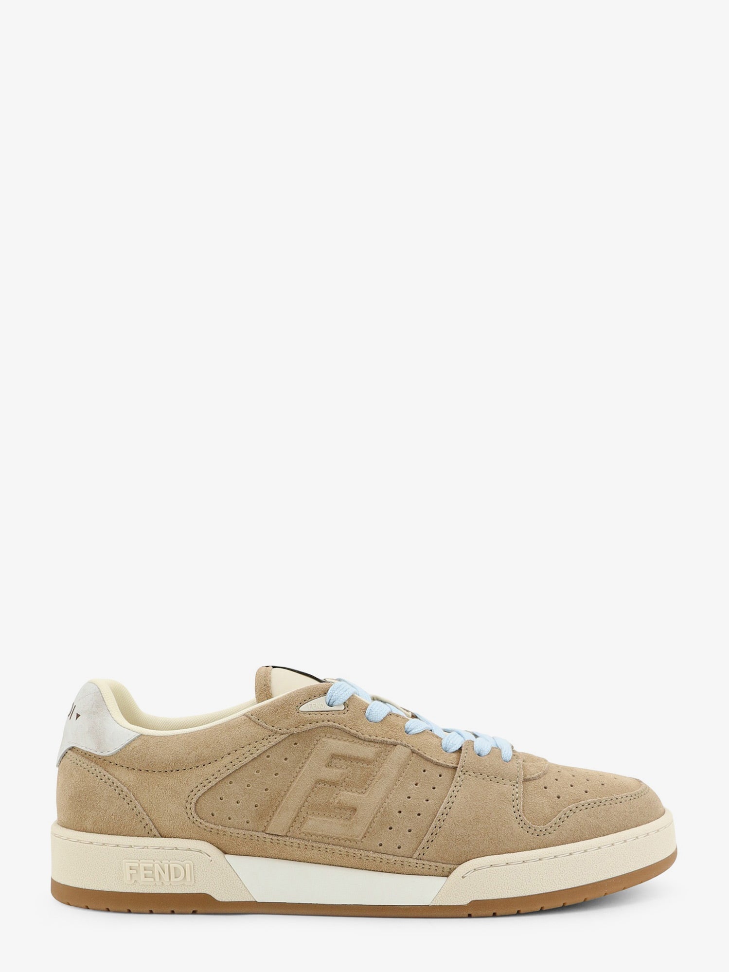 Fendi Men Fendi Match Suede Sneakers FENDI