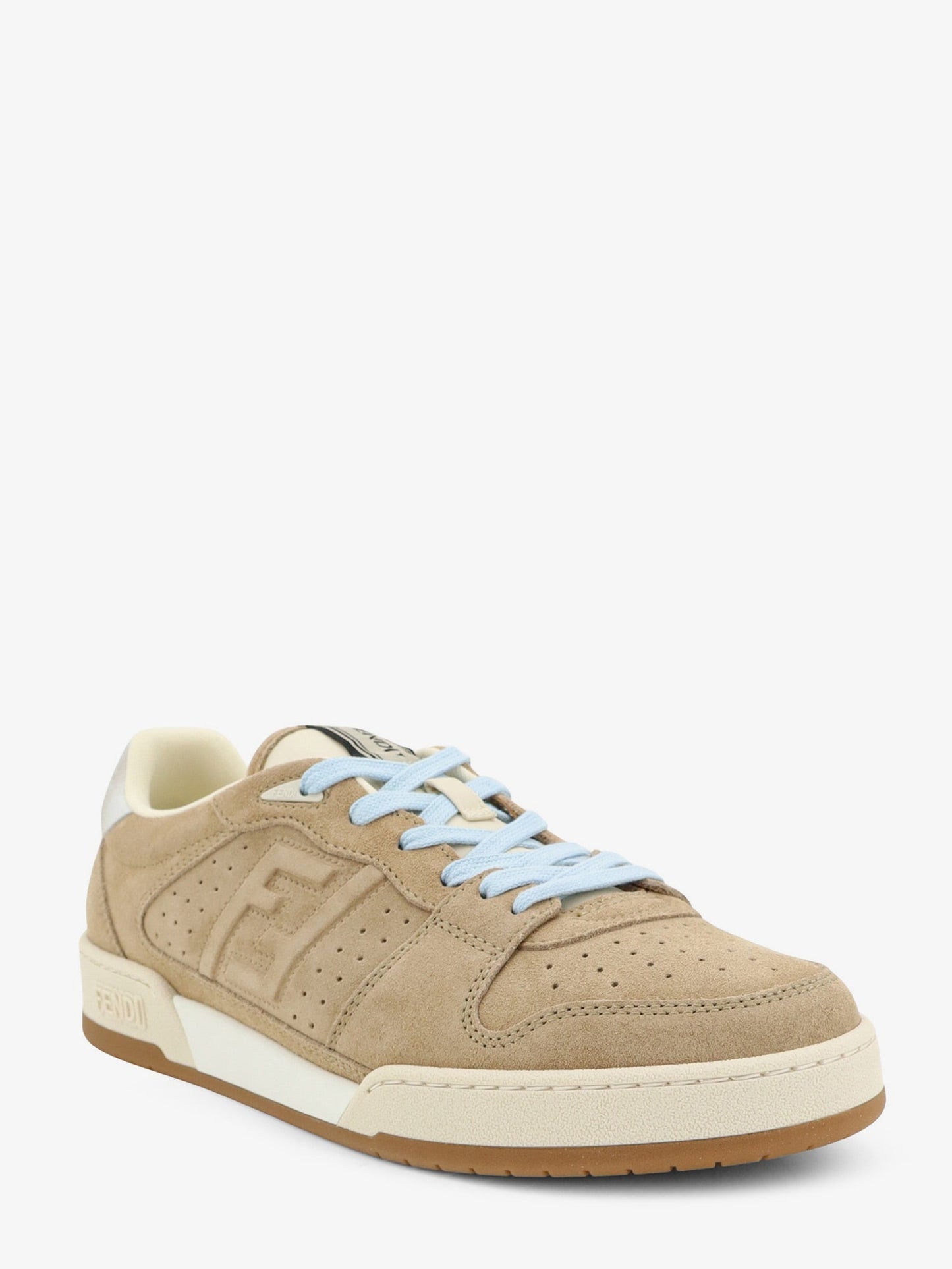 Fendi Men Fendi Match Suede Sneakers FENDI