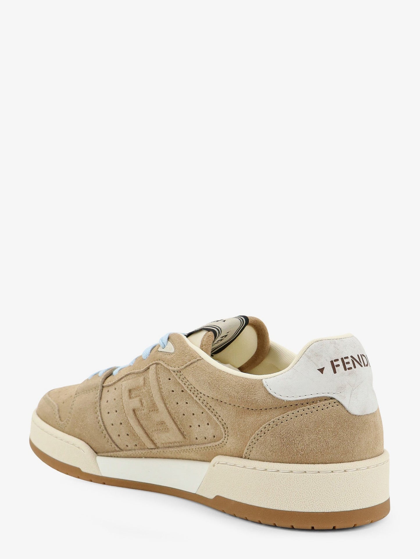 Fendi Men Fendi Match Suede Sneakers FENDI