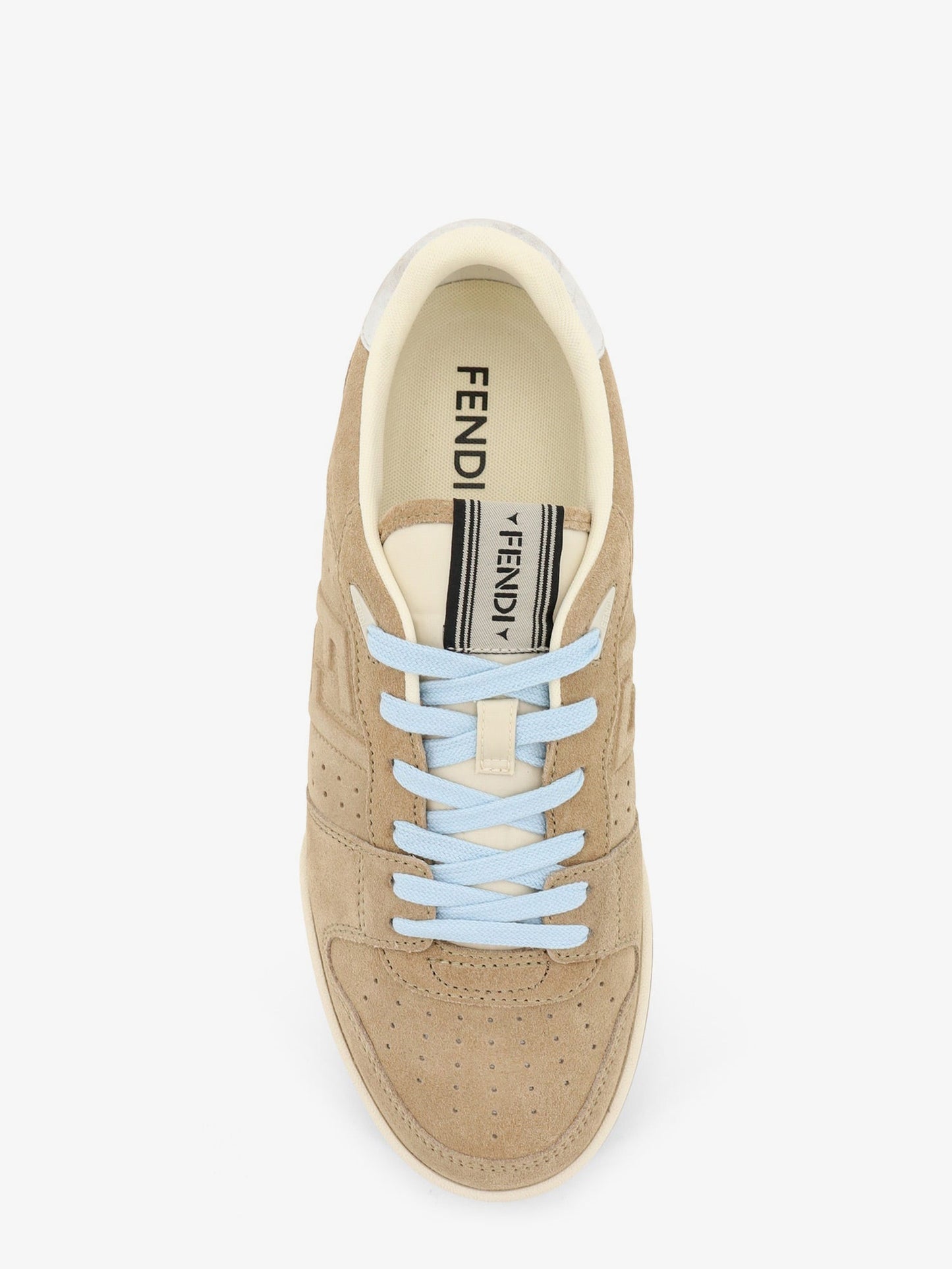 Fendi Men Fendi Match Suede Sneakers FENDI