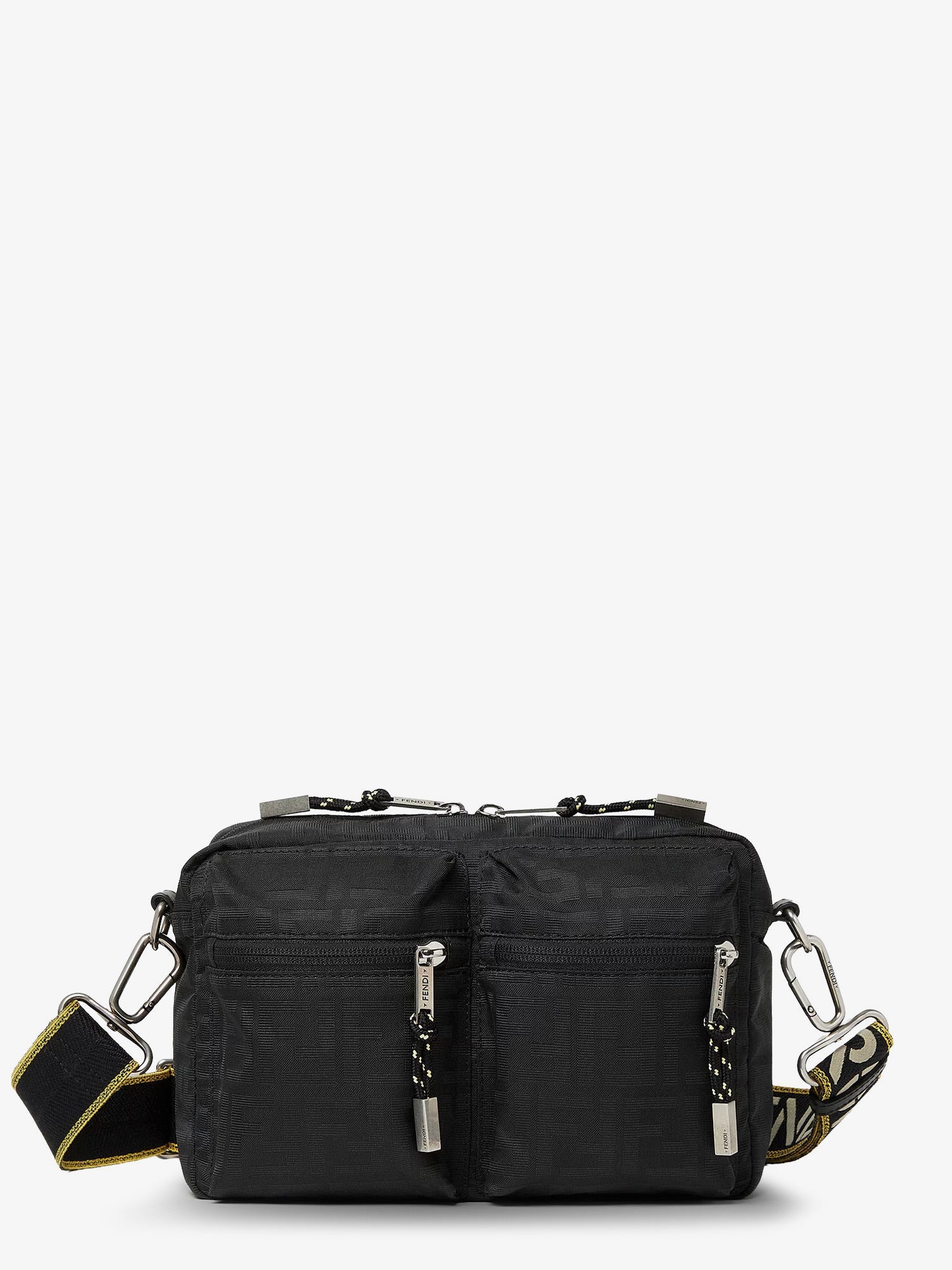 Fendi Men Camera Case Superlight Ff Zucca Fabric Crossbody Bag FENDI