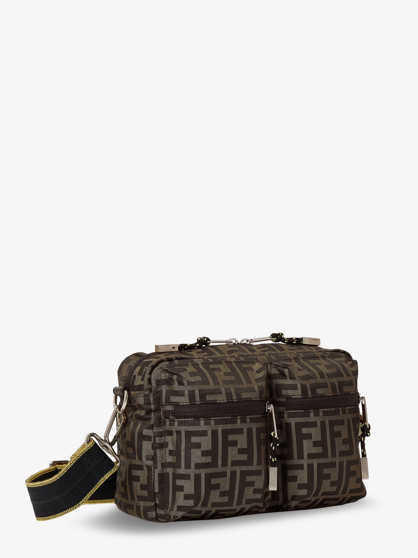Fendi Men Camera Case Superlight Ff Zucca Fabric Crossbody Bag FENDI