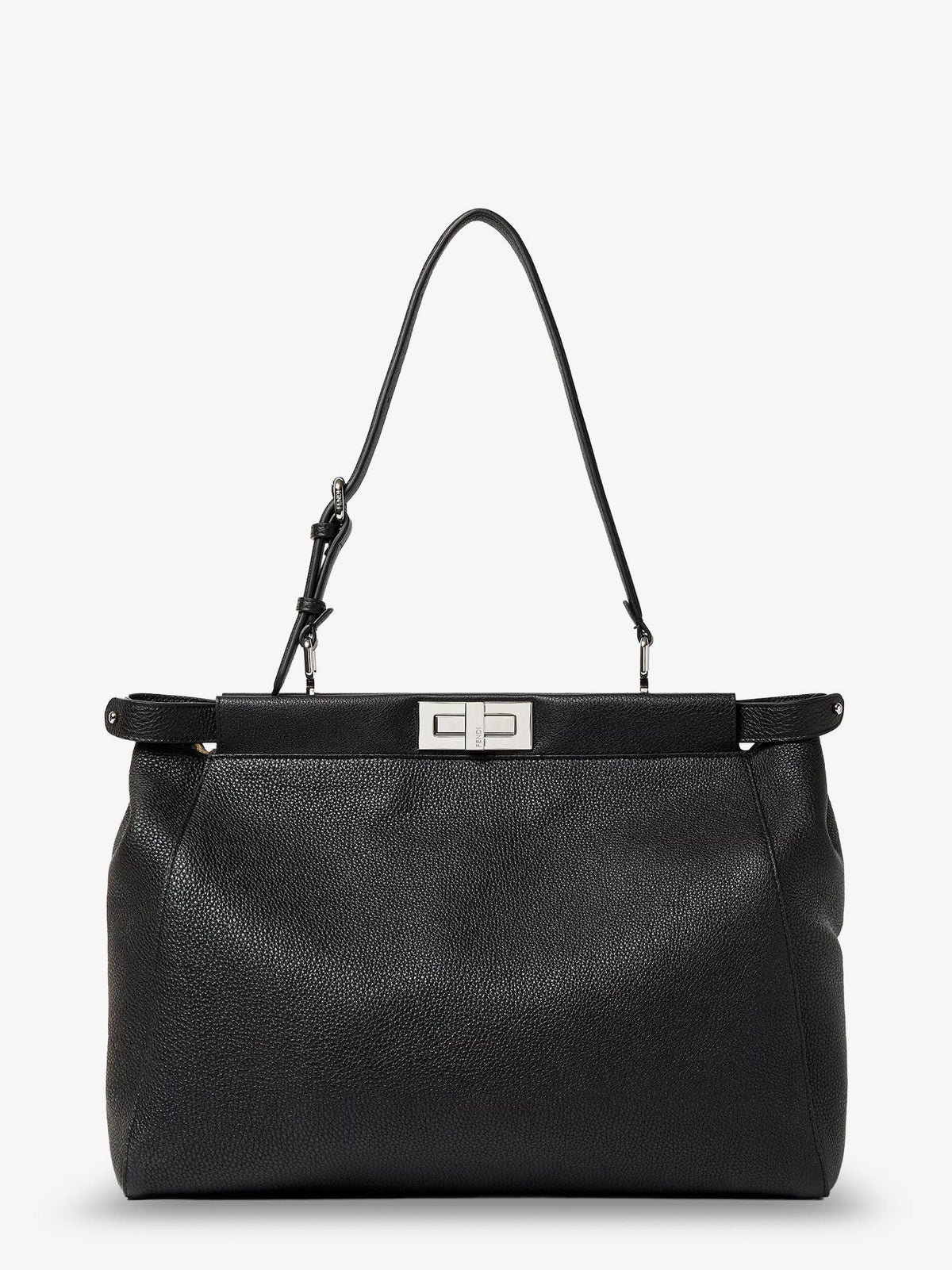 Fendi Men My Peekaboo Large Leather Crossbody Bag FENDI