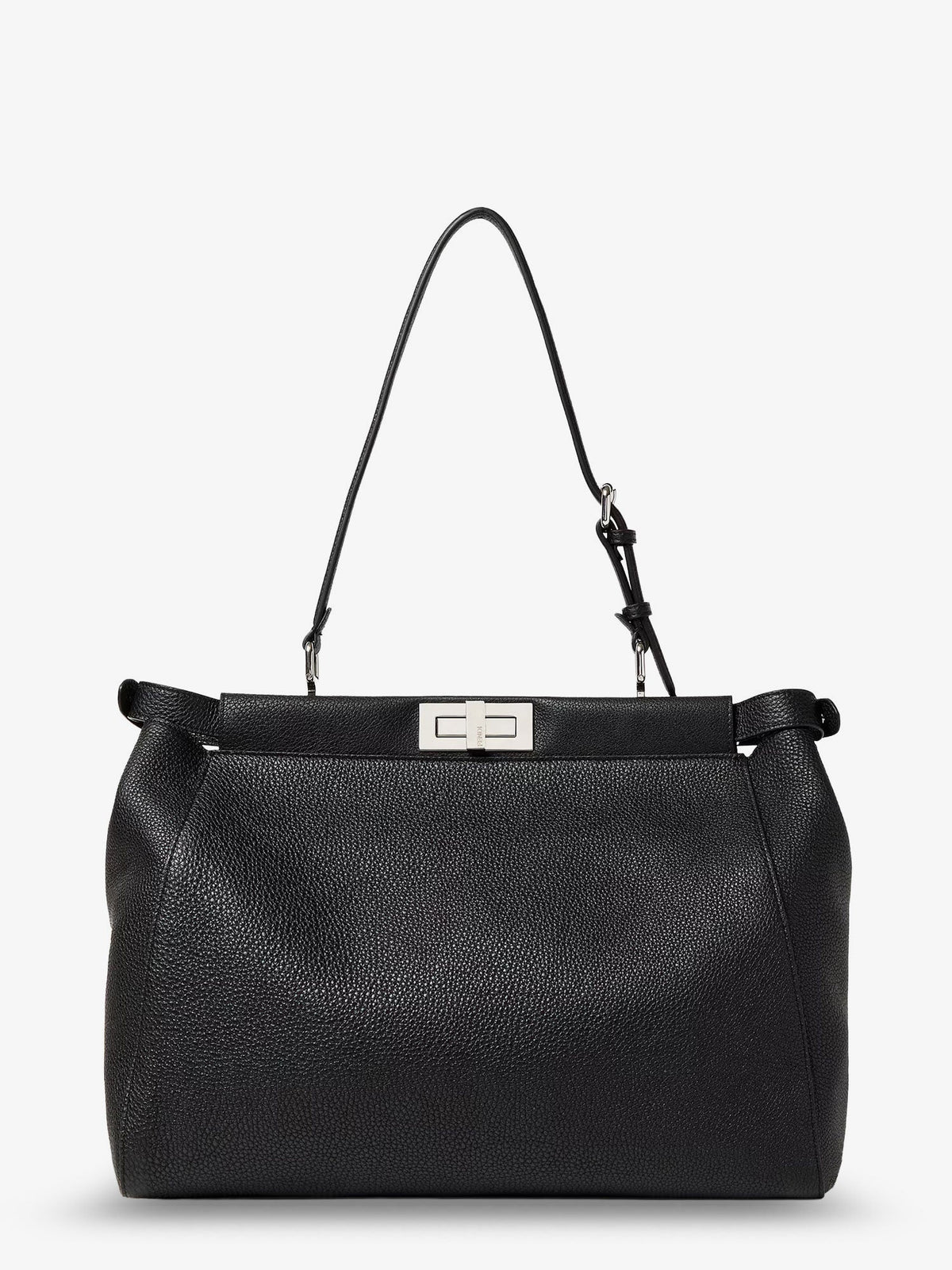 Fendi Men My Peekaboo Large Leather Crossbody Bag FENDI