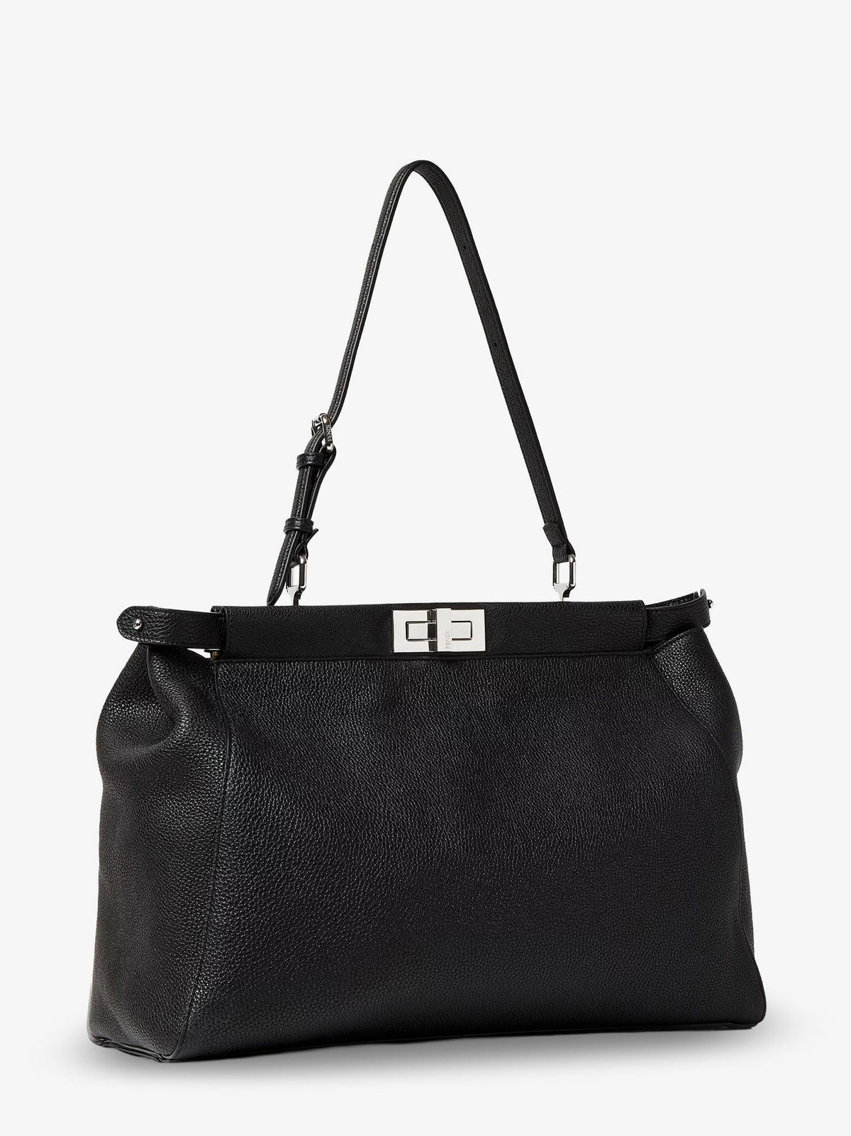 Fendi Men My Peekaboo Large Leather Crossbody Bag FENDI