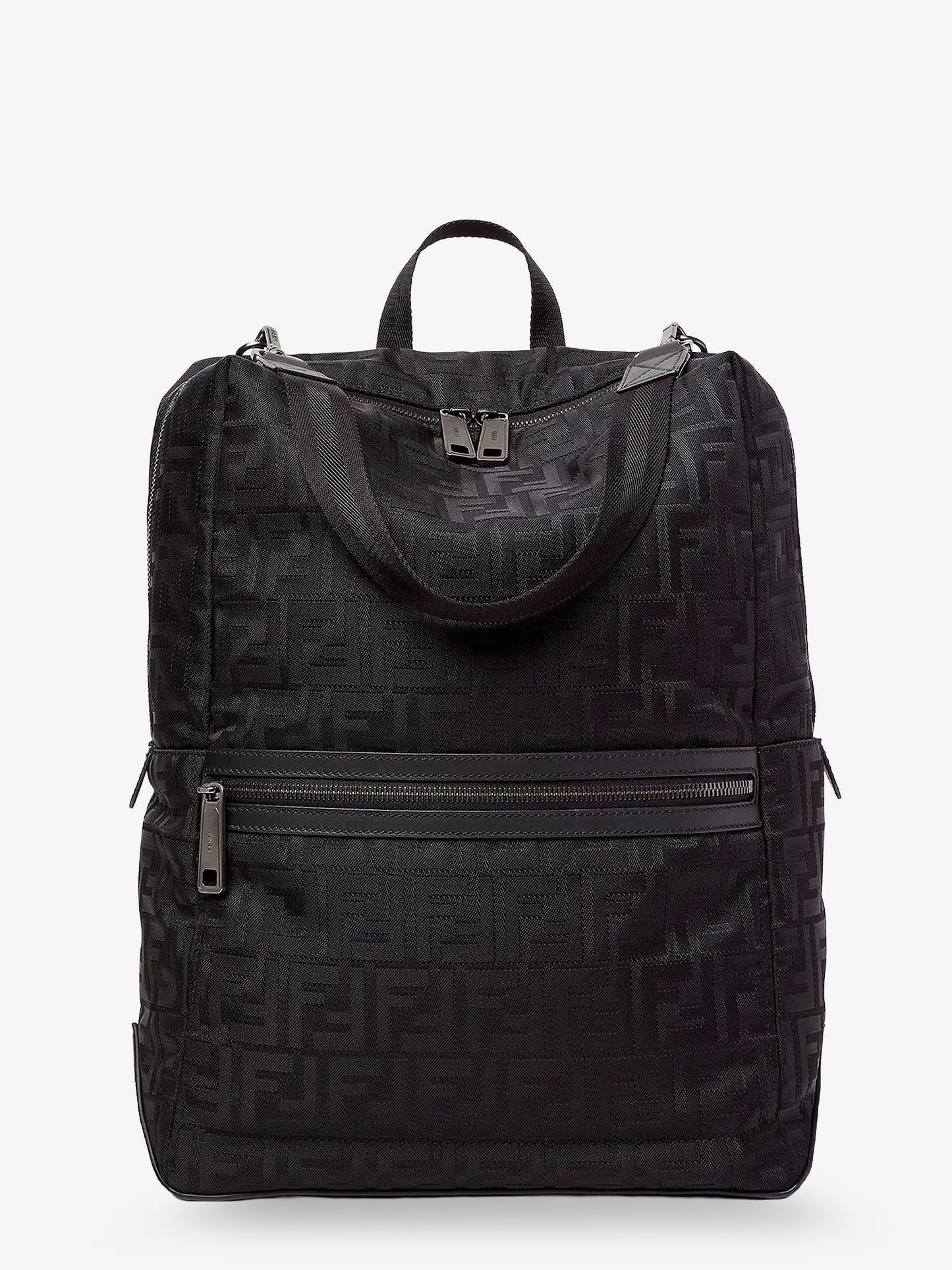 Fendi Men Padded Ff Nylon Fendi Lui Backpack FENDI
