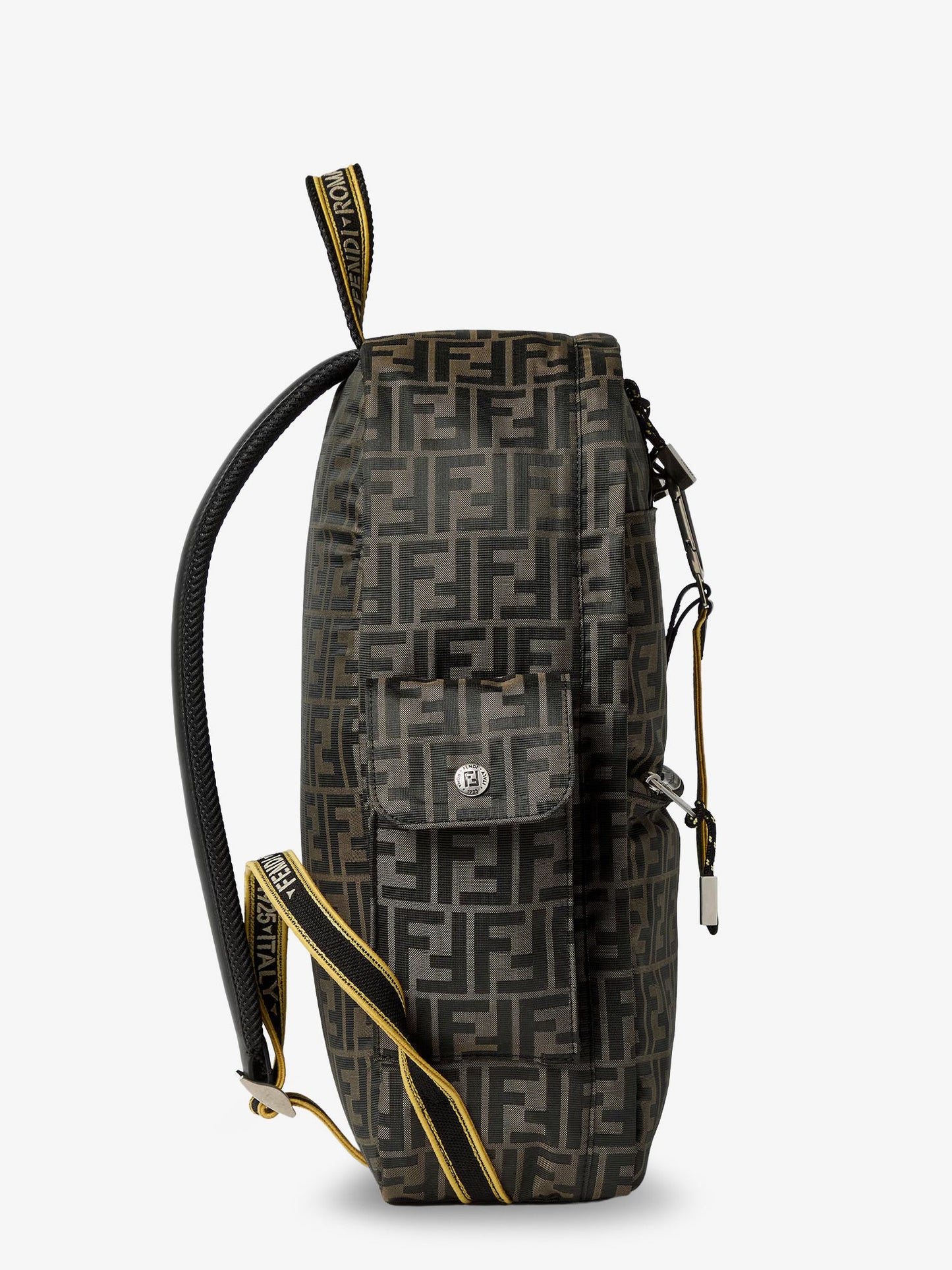 Fendi Men Climb Ff Zucca Technical Fabric Backpack FENDI