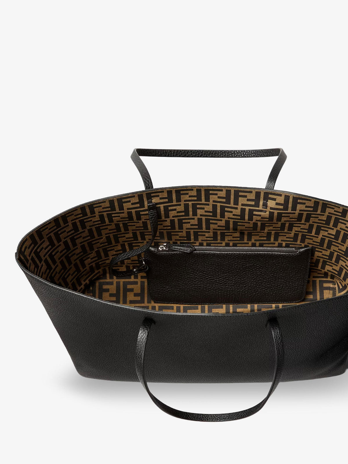 Fendi Women Roll Large Roman Leather Shopper FENDI