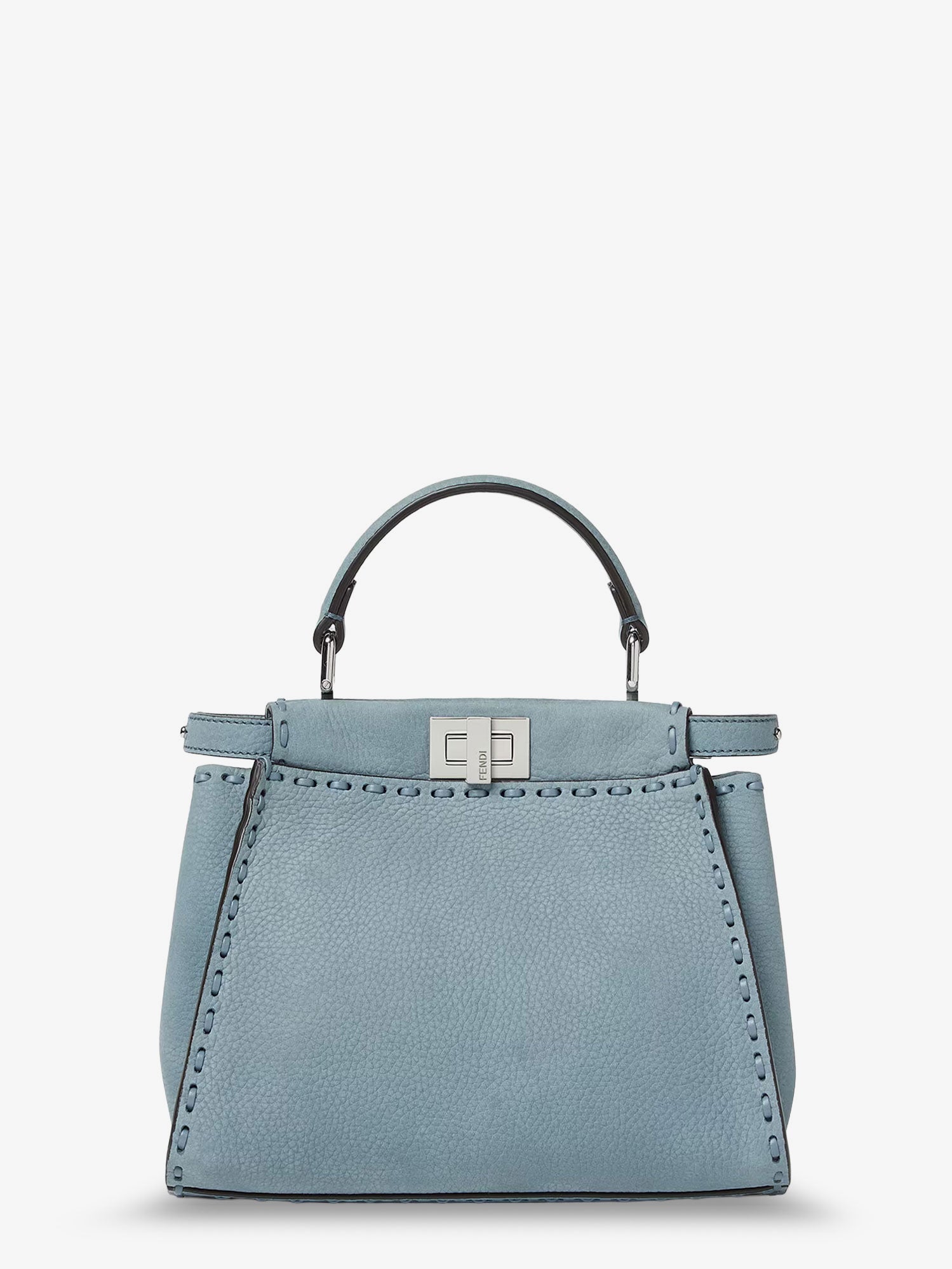 Fendi Women Peekaboo Mini Leather Crossbody Bag FENDI