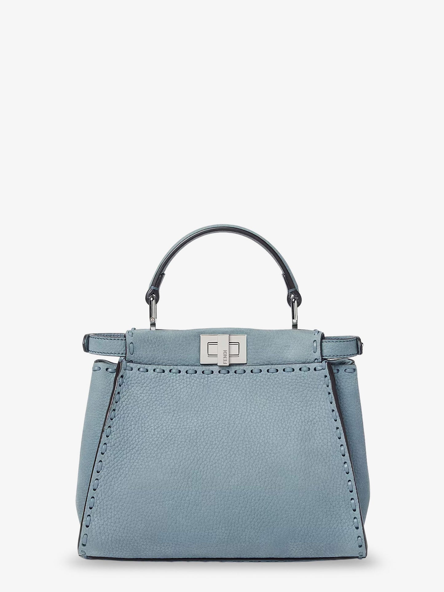Fendi Women Peekaboo Mini Leather Crossbody Bag FENDI