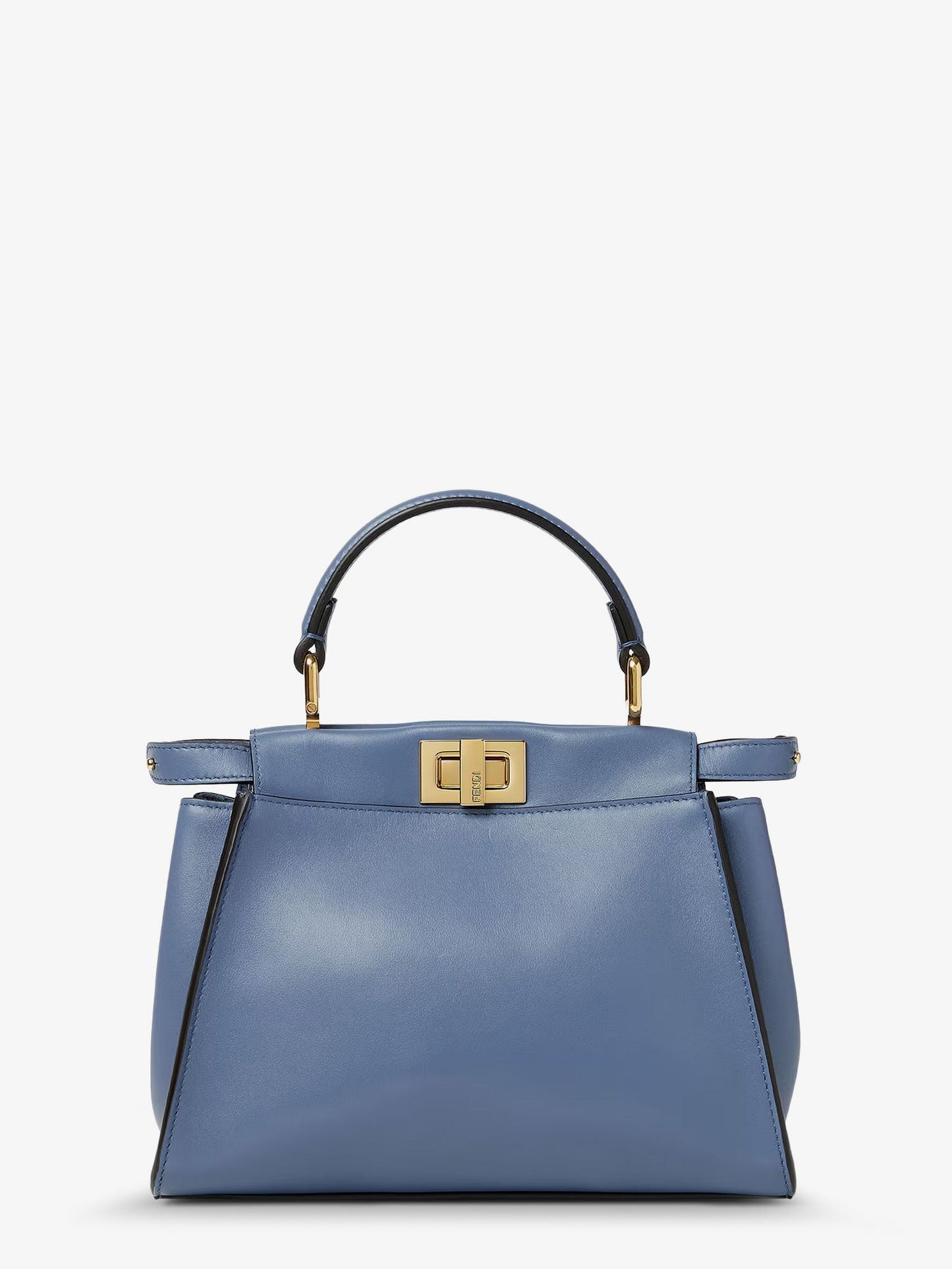 Fendi Women Peekaboo Mini Leather Handbag FENDI