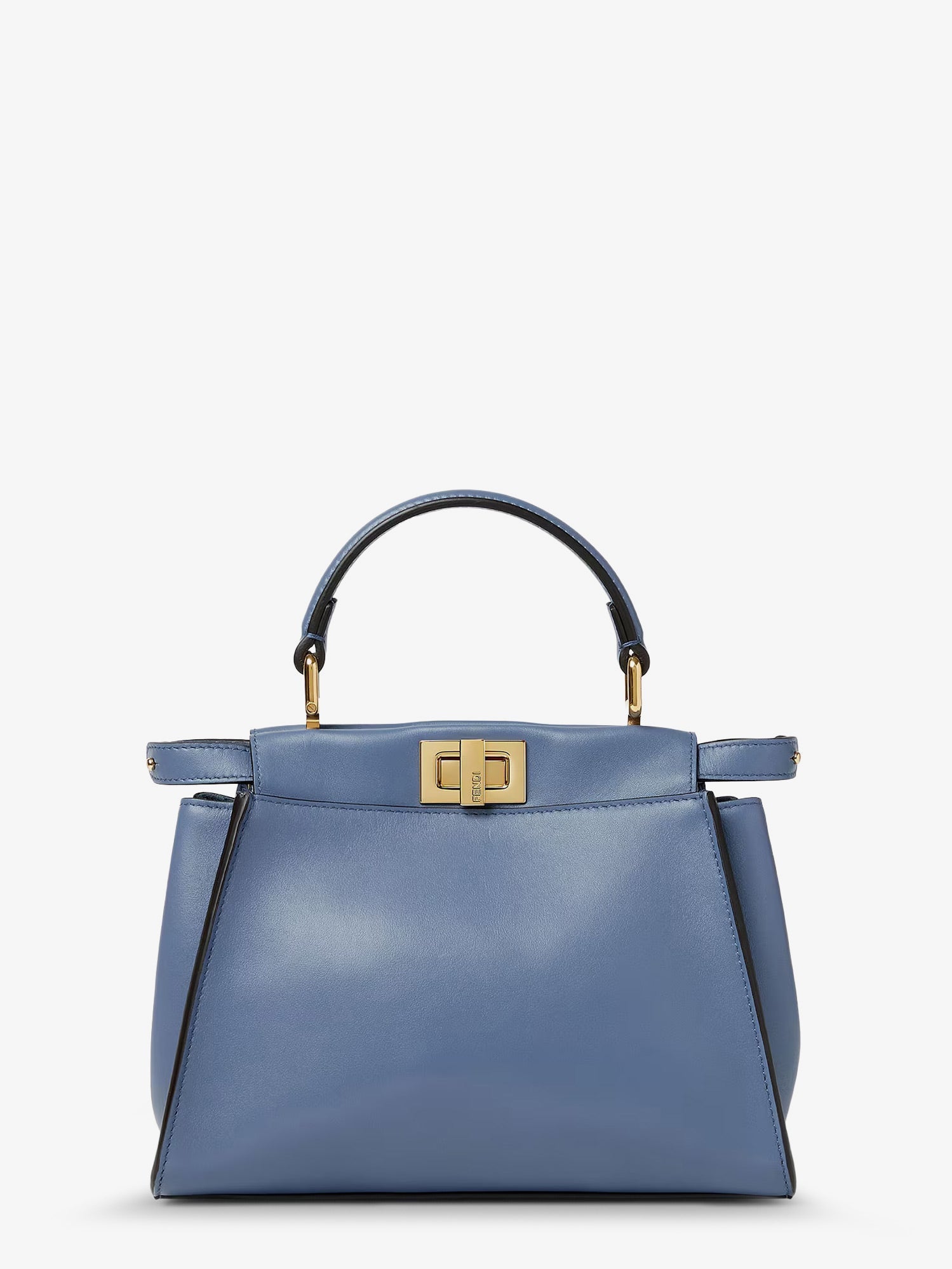 Fendi Women Peekaboo Mini Leather Handbag FENDI