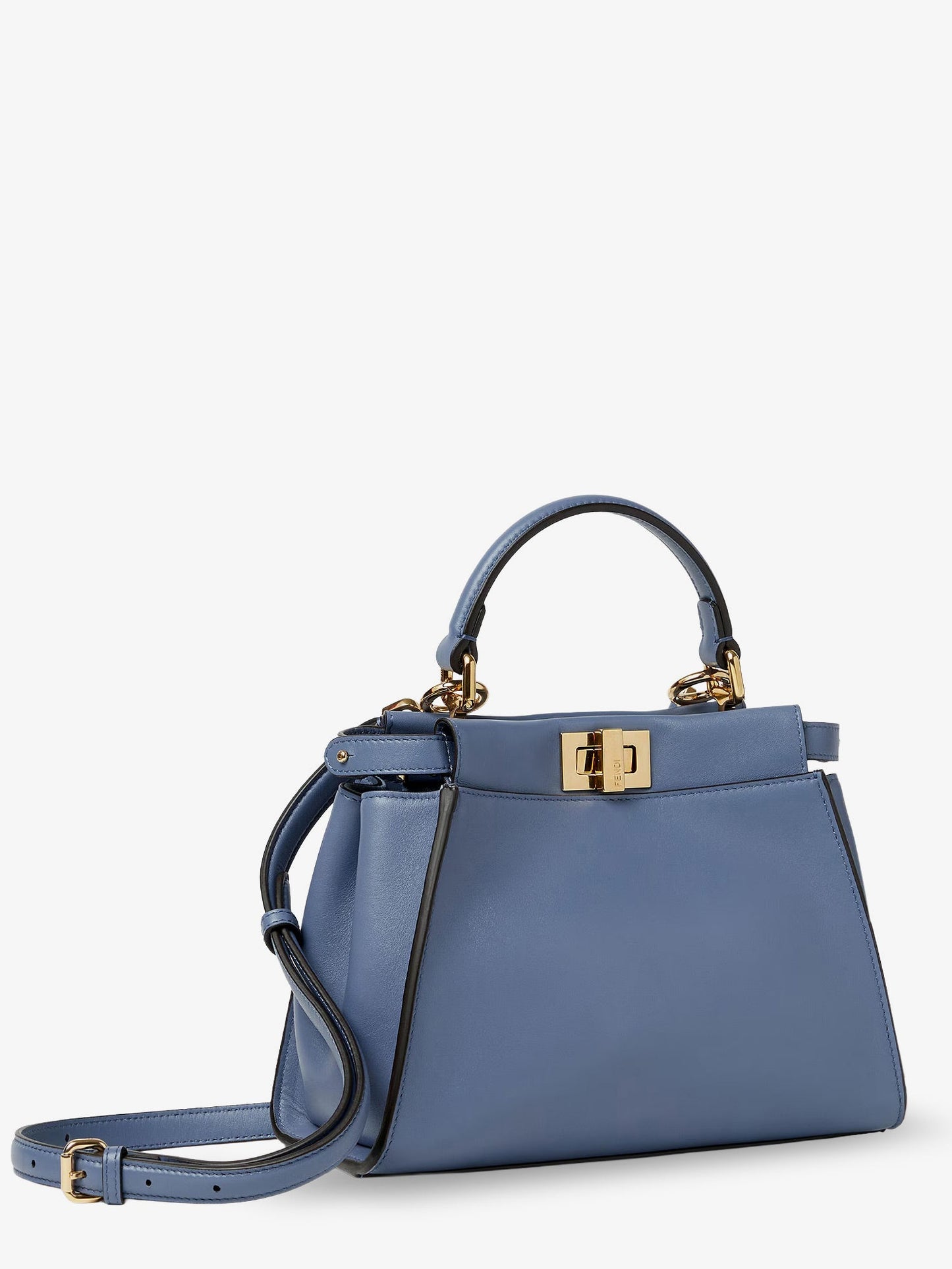 Fendi Women Peekaboo Mini Leather Handbag FENDI