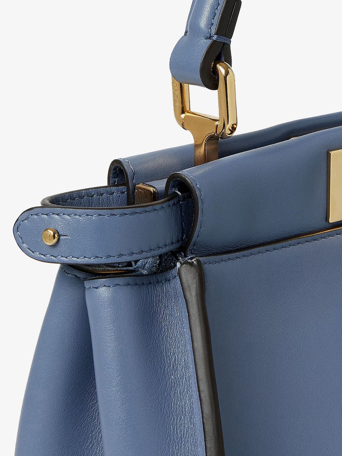 Fendi Women Peekaboo Mini Leather Handbag FENDI