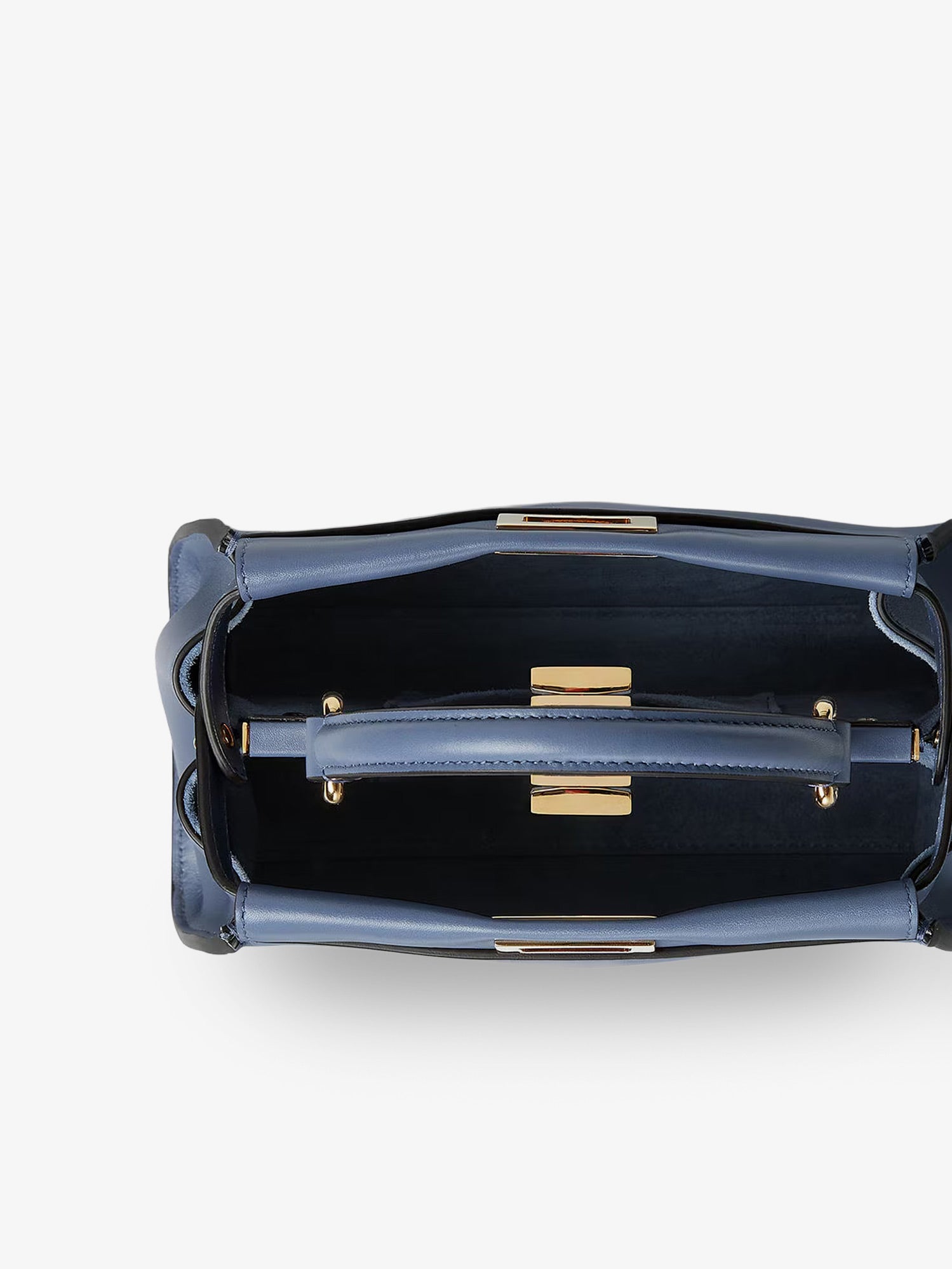 Fendi Women Peekaboo Mini Leather Handbag FENDI