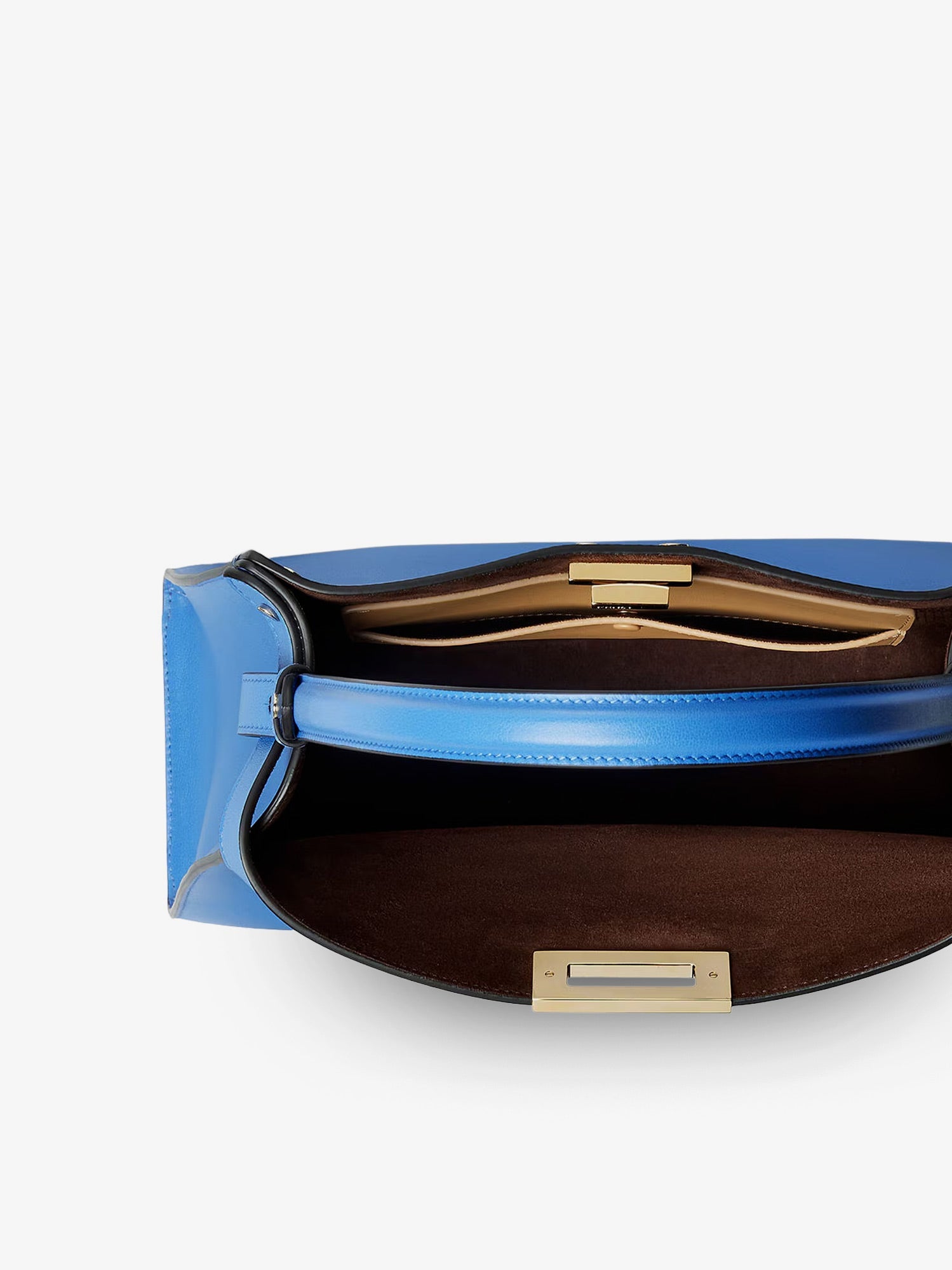 Fendi Women Fendi Way Medium Leather Shoulder Bag With Contrasting Lining FENDI