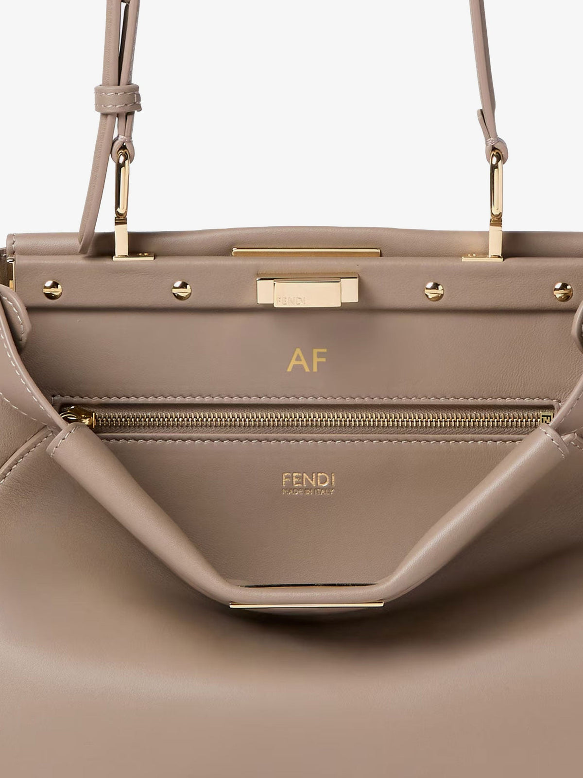 Fendi Women My Peekanno Small Leather Shoulder Bag FENDI