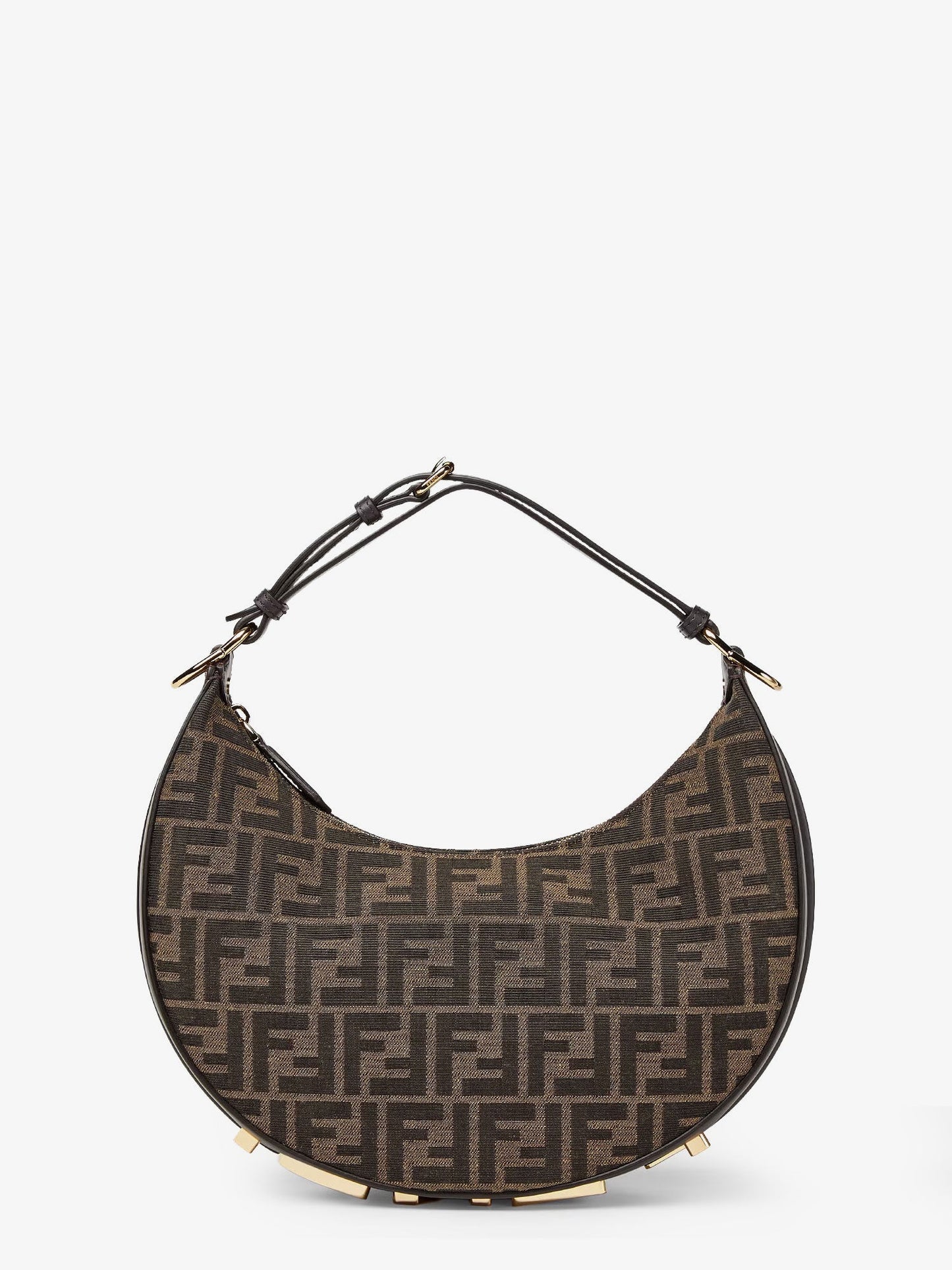 Fendi Women Fendigraphy Small Ff Jacquard Fabric Handbag FENDI