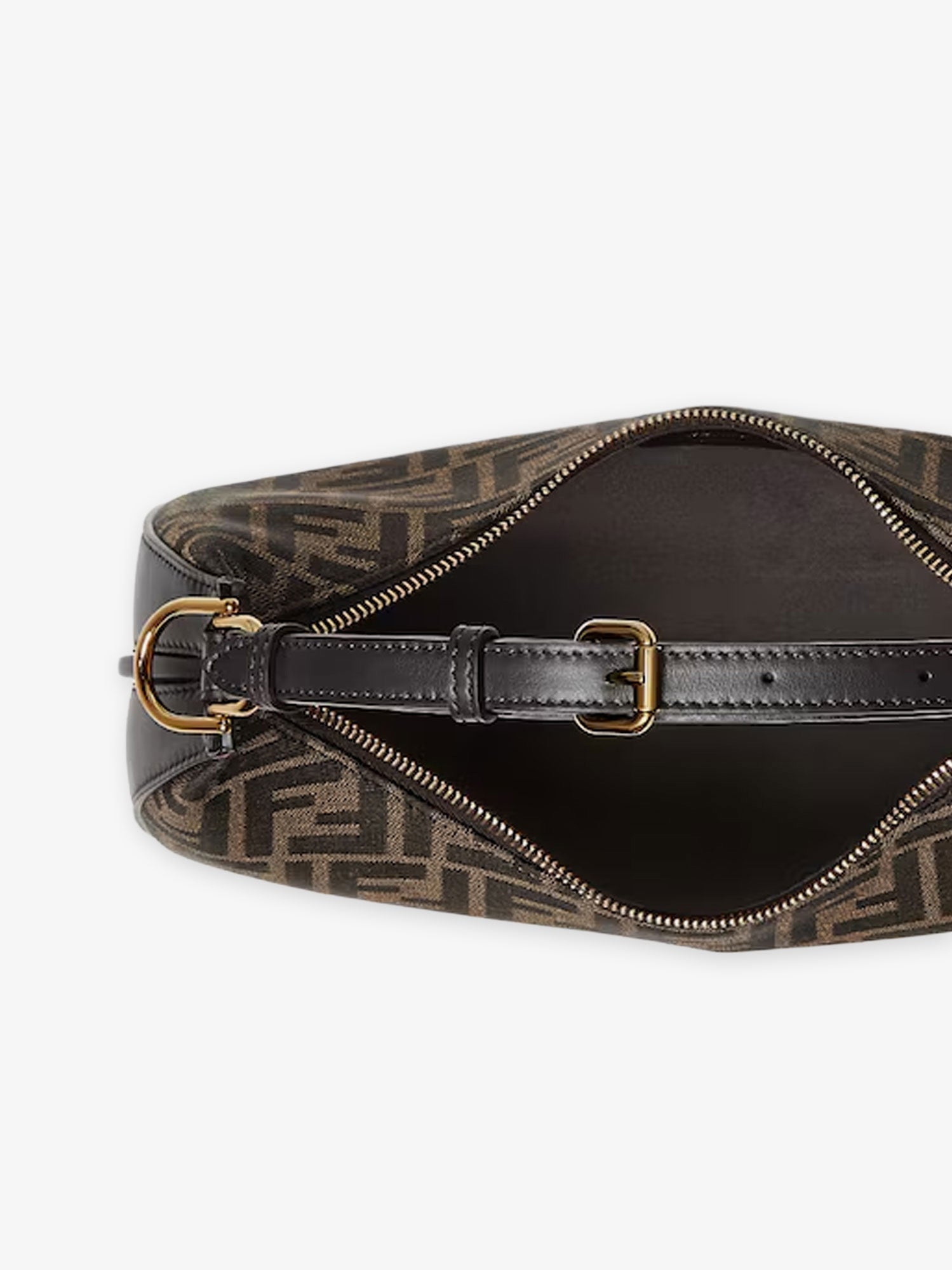 Fendi Women Fendigraphy Small Ff Jacquard Fabric Handbag FENDI