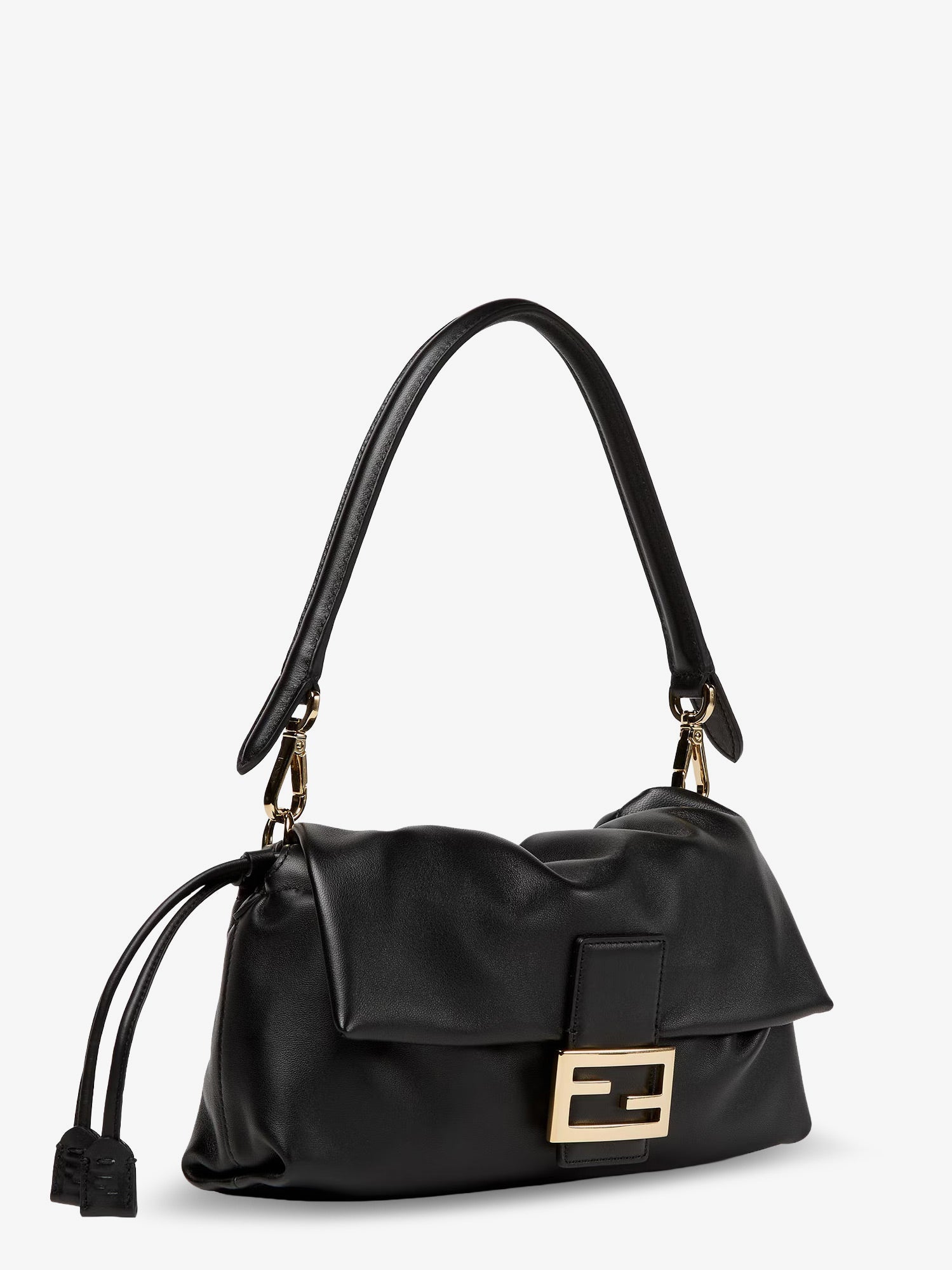 Fendi Women Baguette Soft Medium Leather Shoulder Bag FENDI