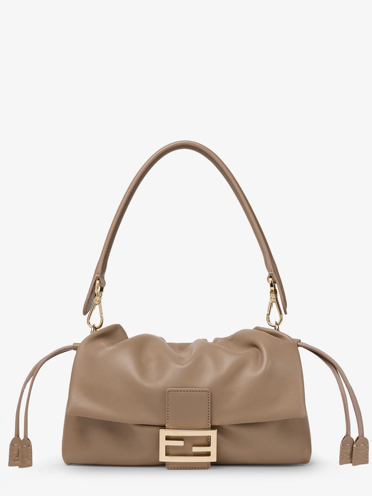Fendi Women Baguette Soft Medium Leather Shoulder Bag FENDI