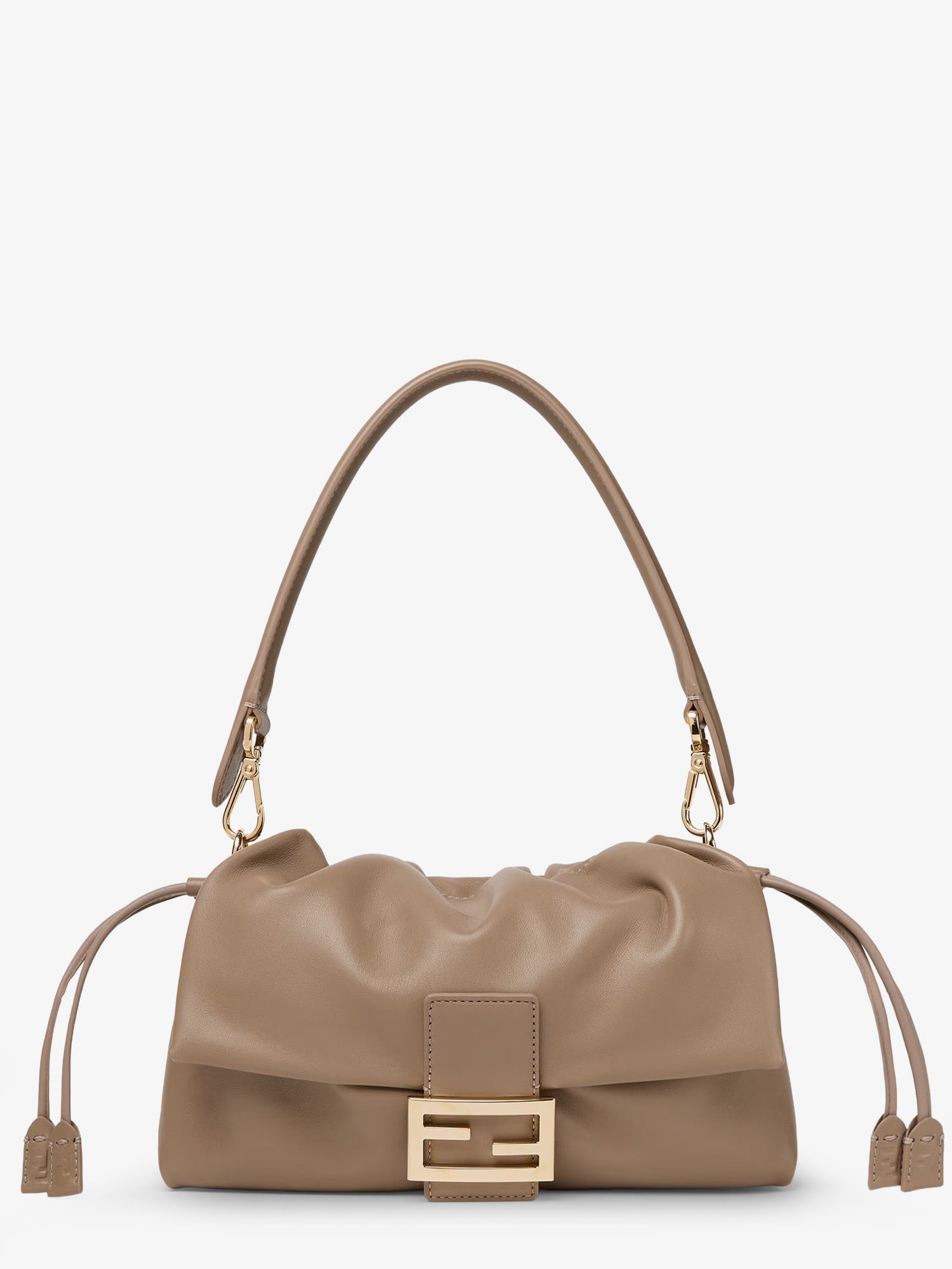 Fendi Women Baguette Soft Medium Leather Shoulder Bag FENDI