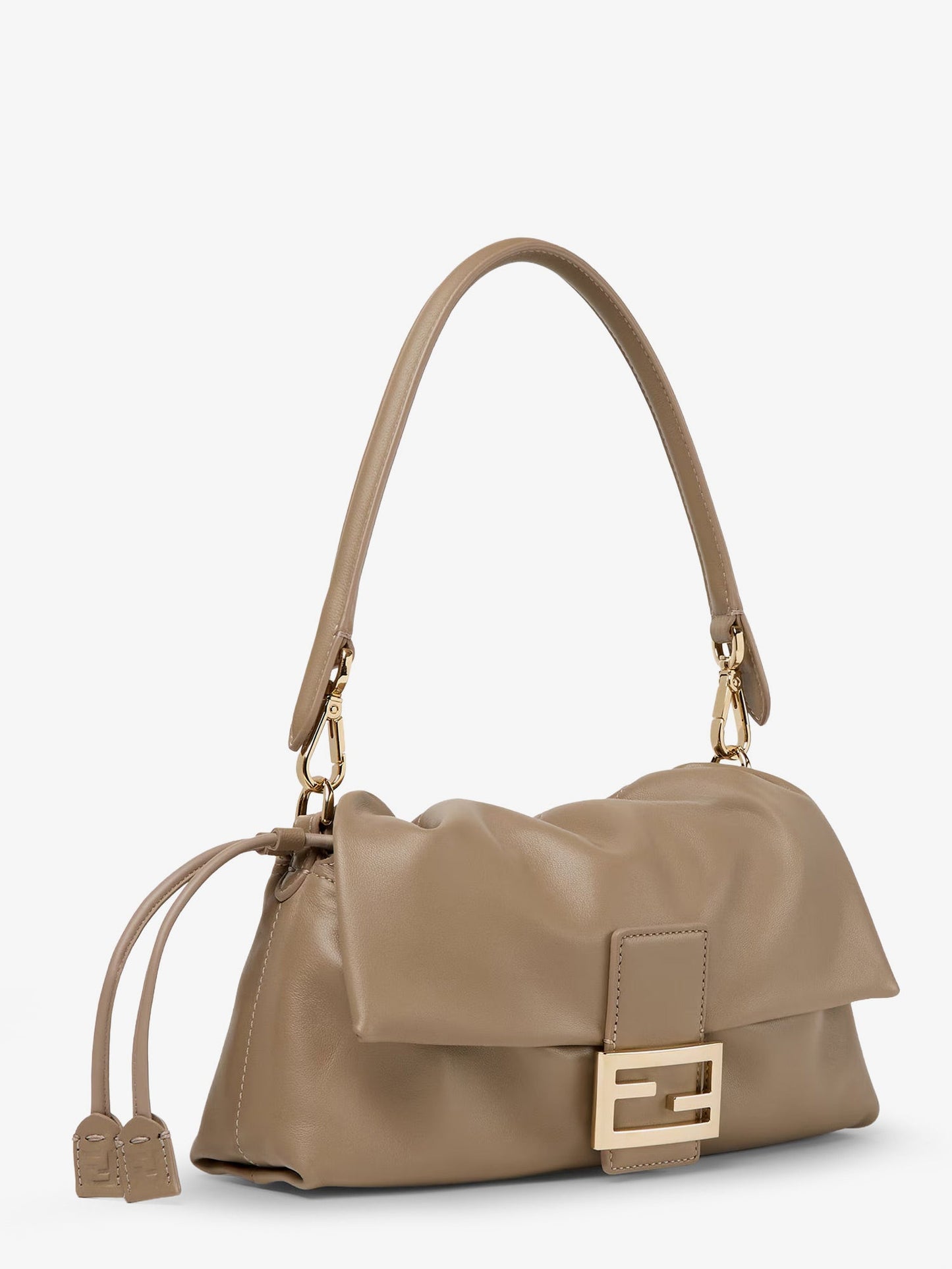 Fendi Women Baguette Soft Medium Leather Shoulder Bag FENDI
