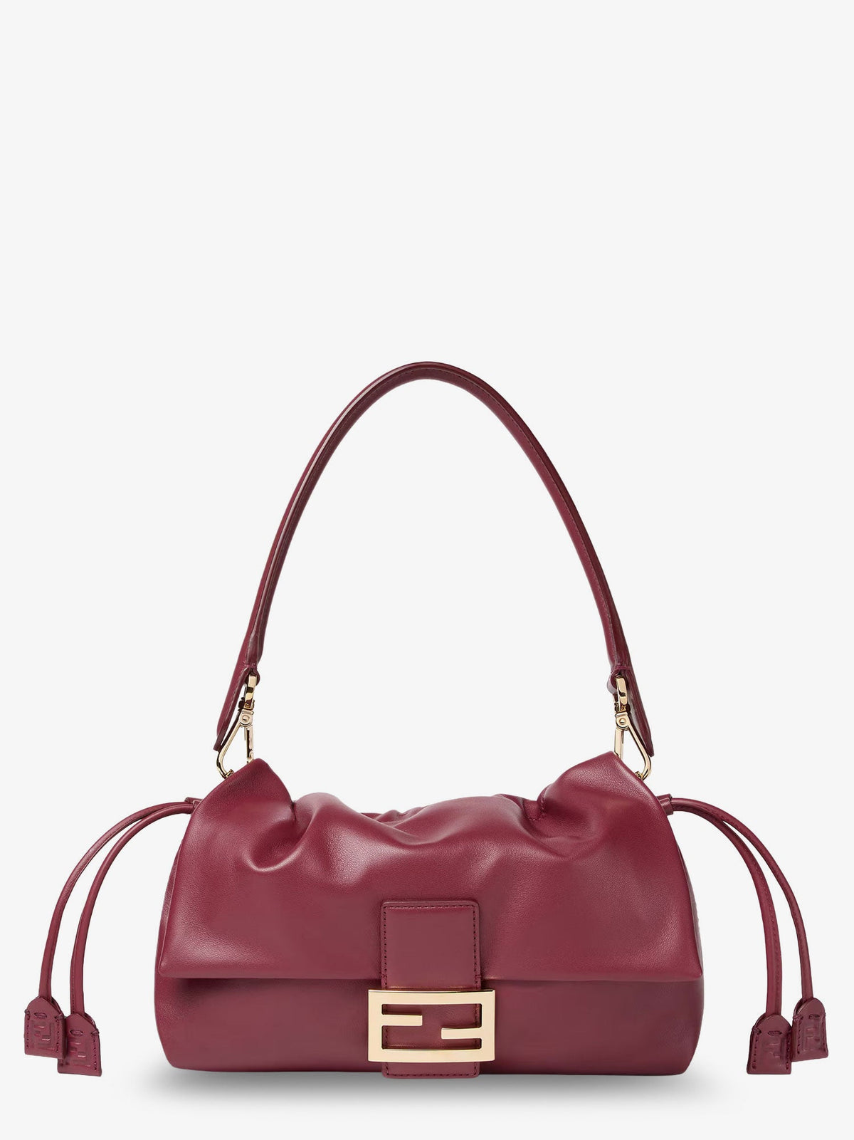 Fendi Women Baguette Soft Medium Leather Shoulder Bag FENDI