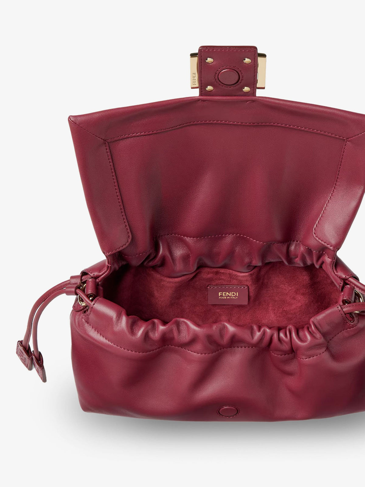 Fendi Women Baguette Soft Medium Leather Shoulder Bag FENDI