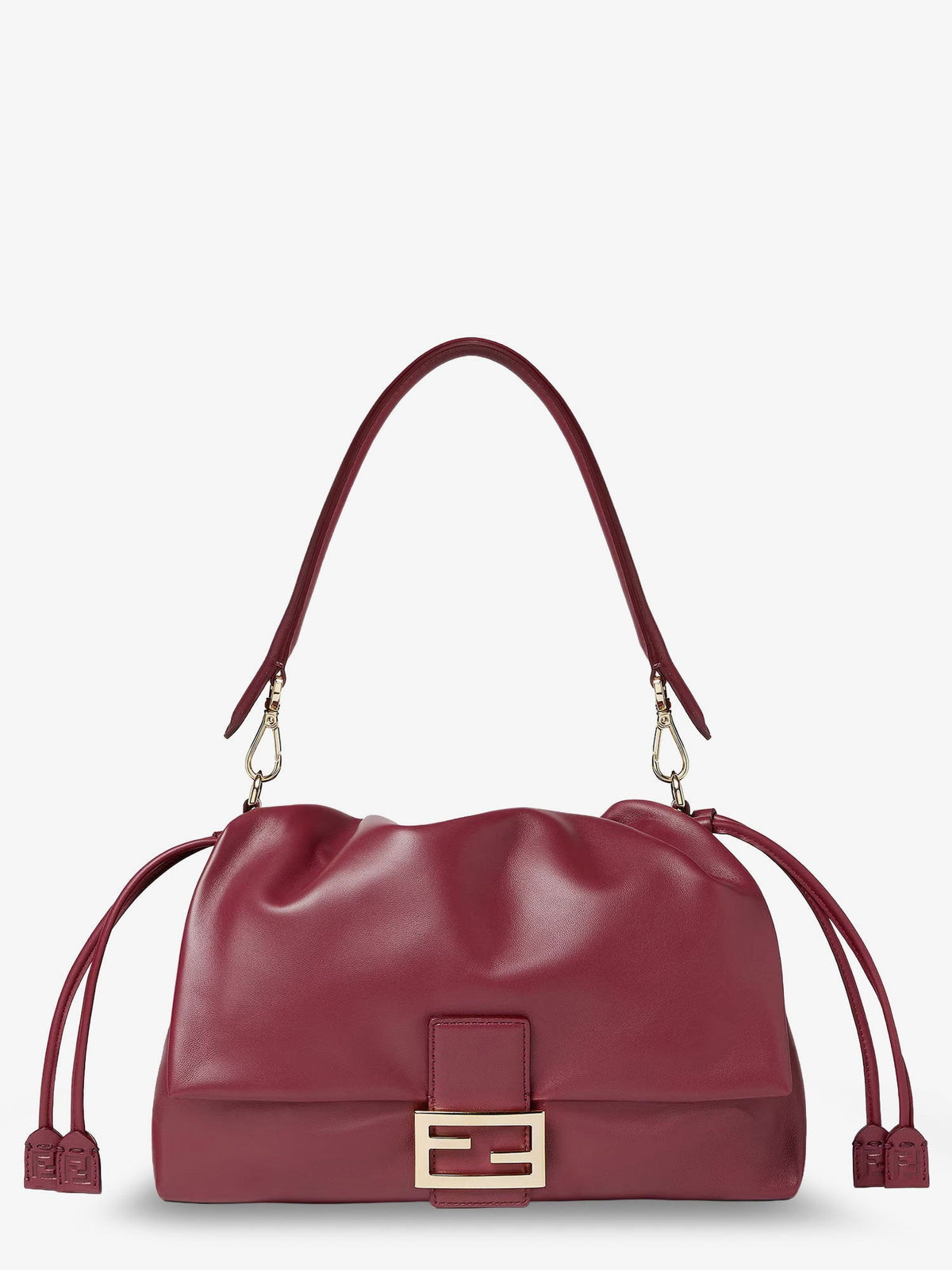 Fendi Women Large Soft Leather Baguette Bag FENDI
