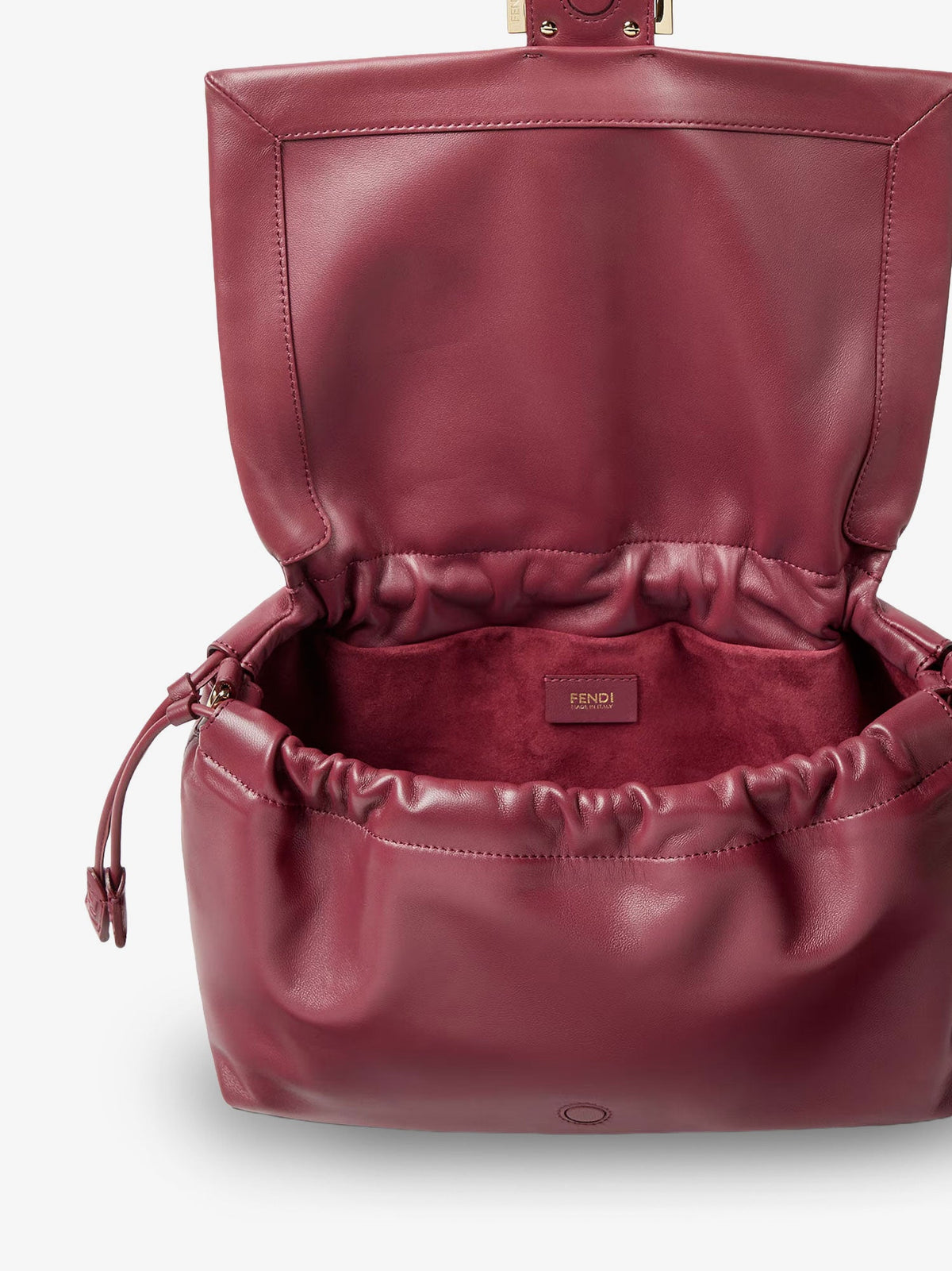 Fendi Women Large Soft Leather Baguette Bag FENDI