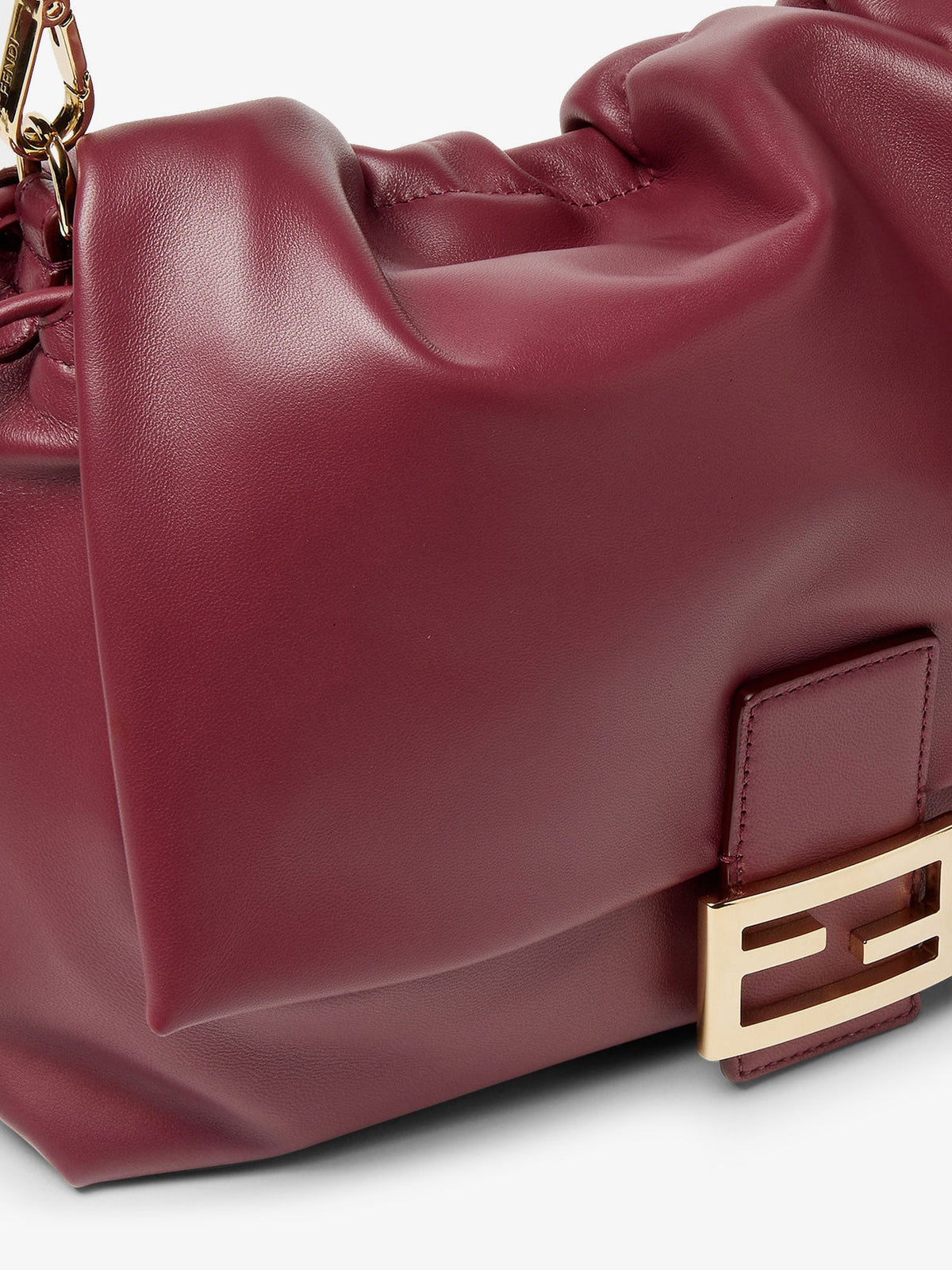 Fendi Women Large Soft Leather Baguette Bag FENDI