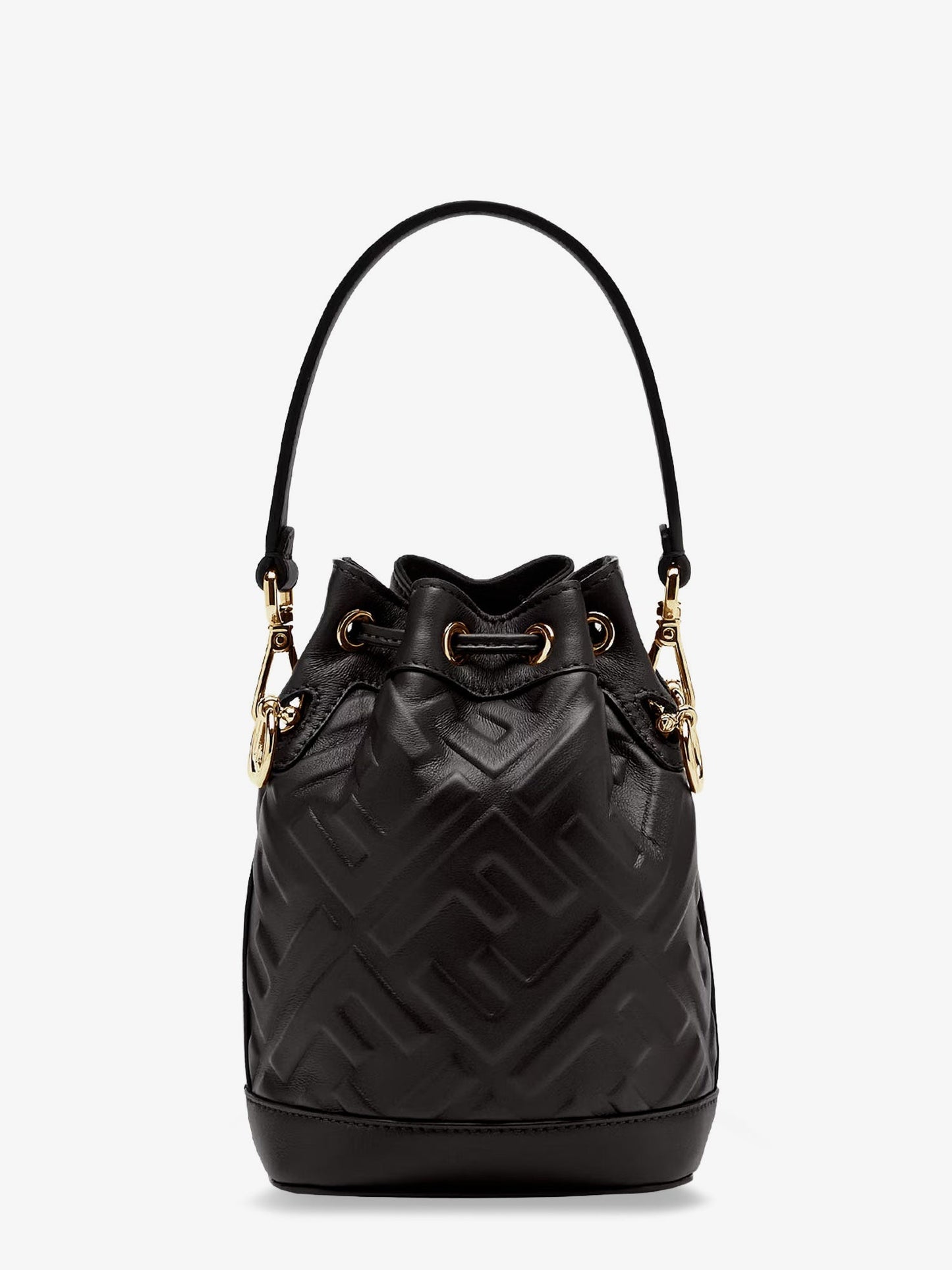 Fendi Women Mon Tresor Leather Bucket Bag FENDI