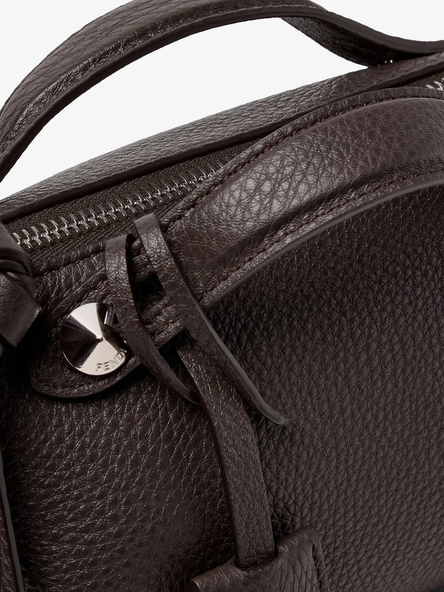 Fendi Women By The Way Hammered Leather Handbag FENDI