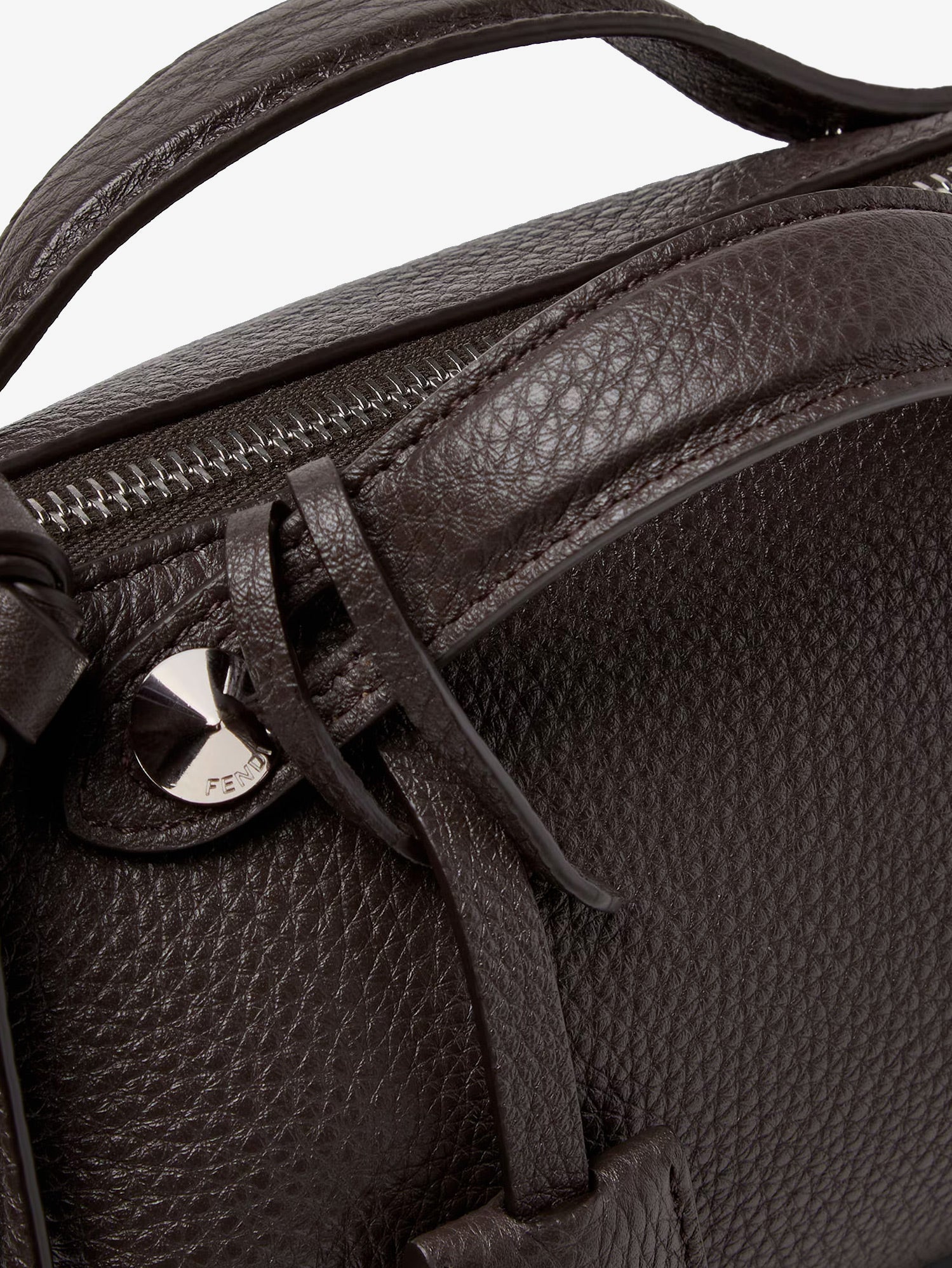 Fendi Women By The Way Hammered Leather Handbag FENDI
