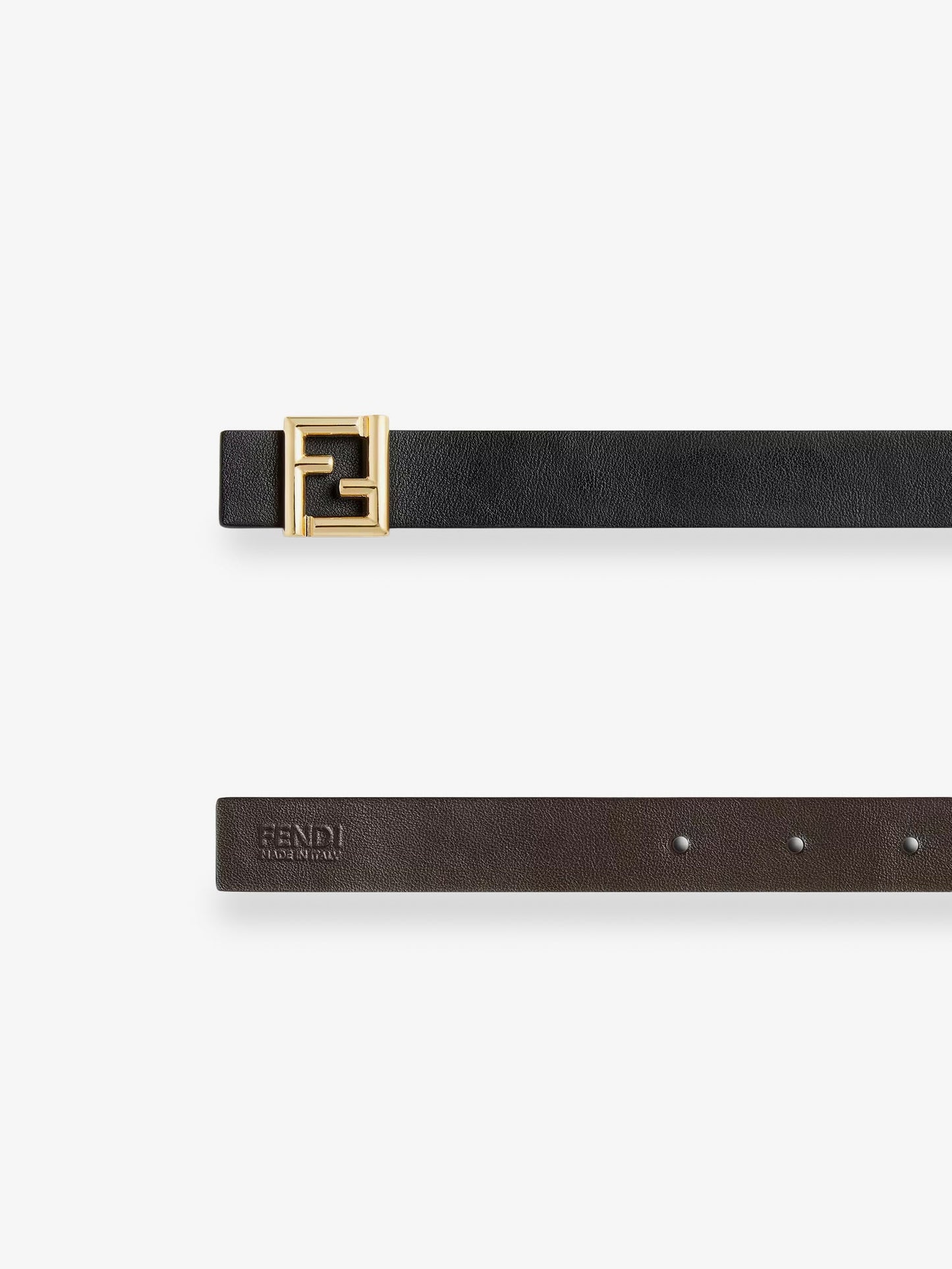 Fendi Women Ff Leather Belt FENDI