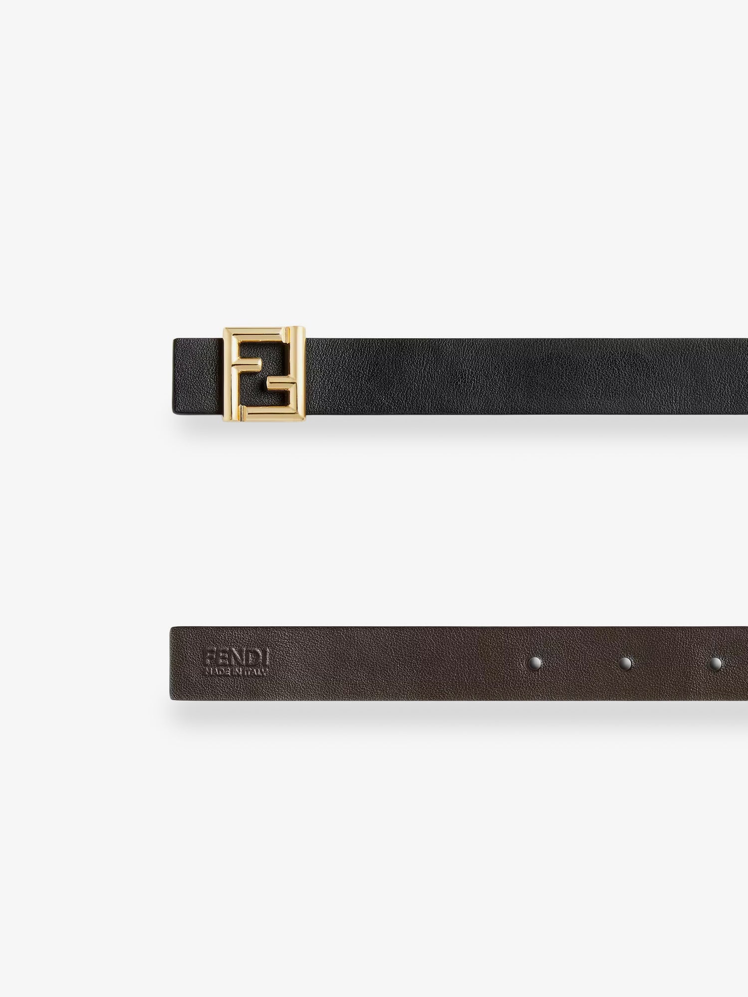 Fendi Women Ff Leather Belt FENDI