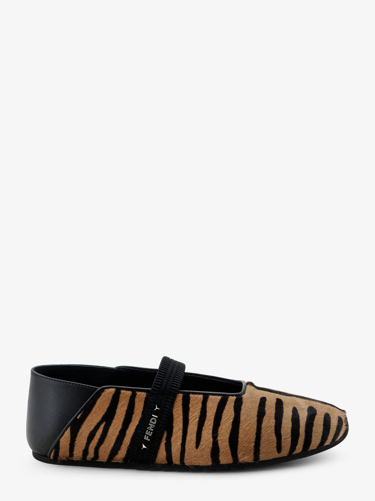 Fendi Women Pony Hair Ballet Flats FENDI