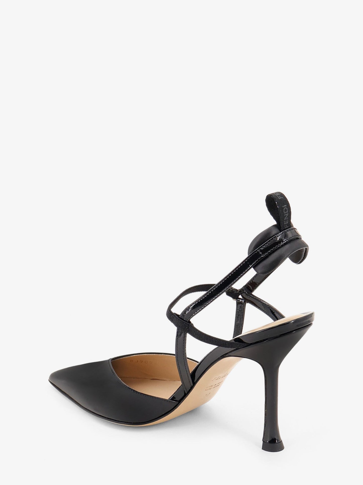 Fendi Women Very Colibrã¬ Patent Leather Slingback FENDI