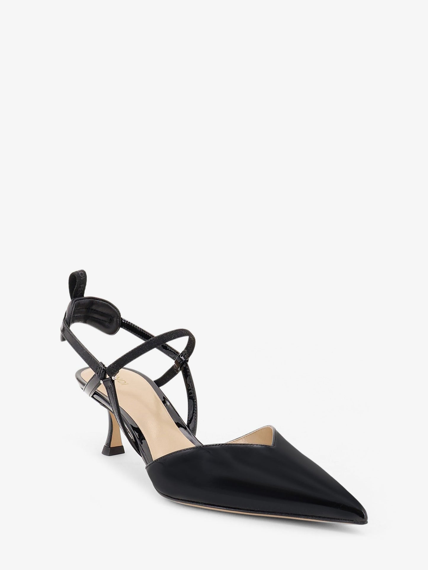 Fendi Women Very Colibrã¬  Patent Leather Decollete FENDI