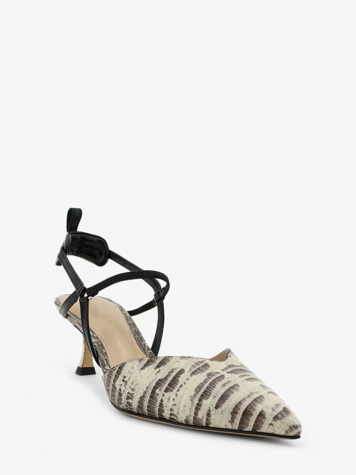 Fendi Women Very Colibrã¬ Pumps With All-Over Tejus Print FENDI