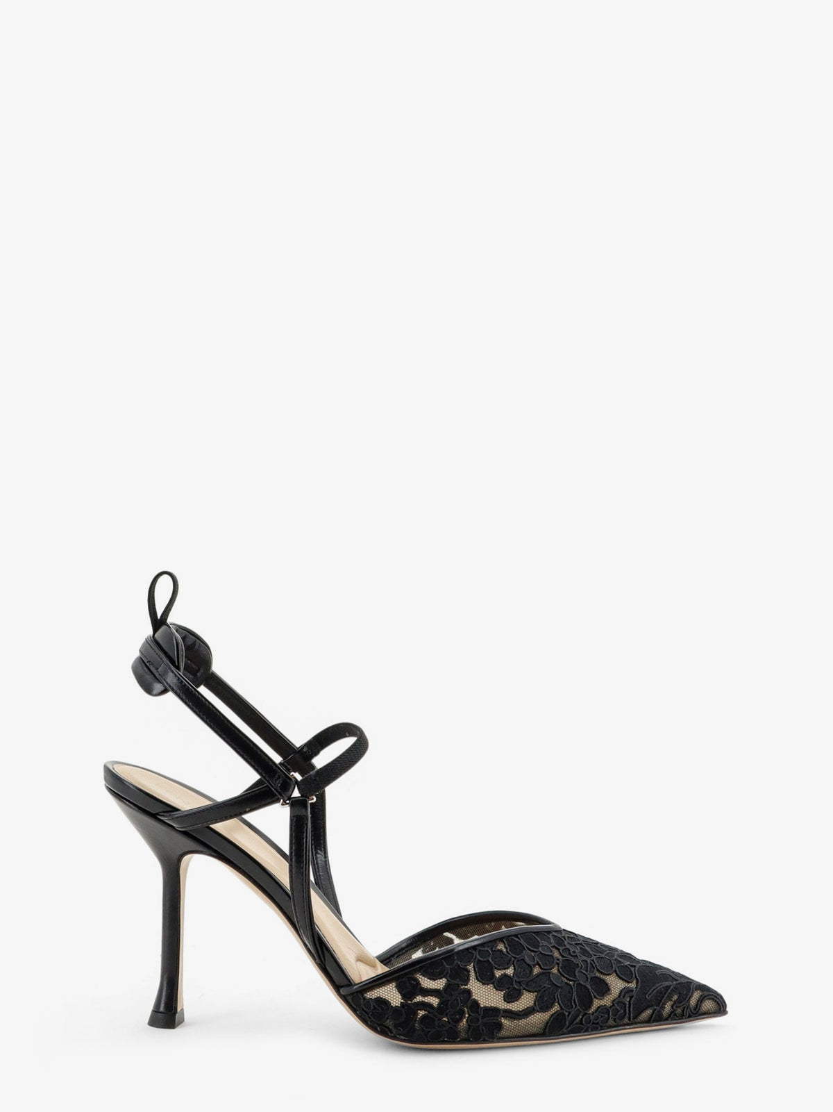 Fendi Women Very Colibrã¬ High-Heel Pumps In Back Tulle FENDI